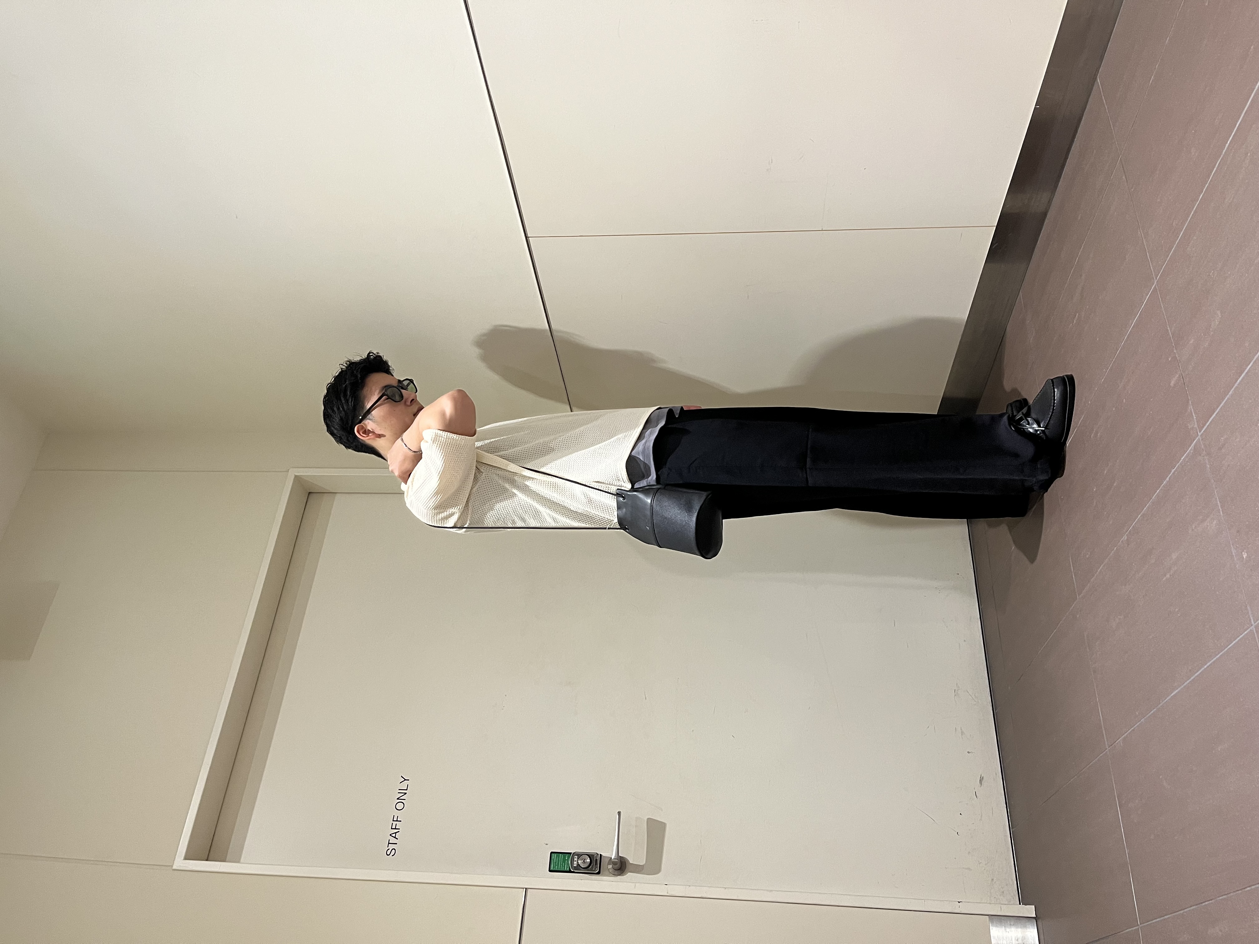RITSUKIさんの「tk.TAKEO KIKUCHI｜◆【ソフトタッチ】ルーズスキッパーポロシャツ/ソフト肌触り/オーバーサイズ/ルーズ/ドロップショルダ」を使ったコーディネート