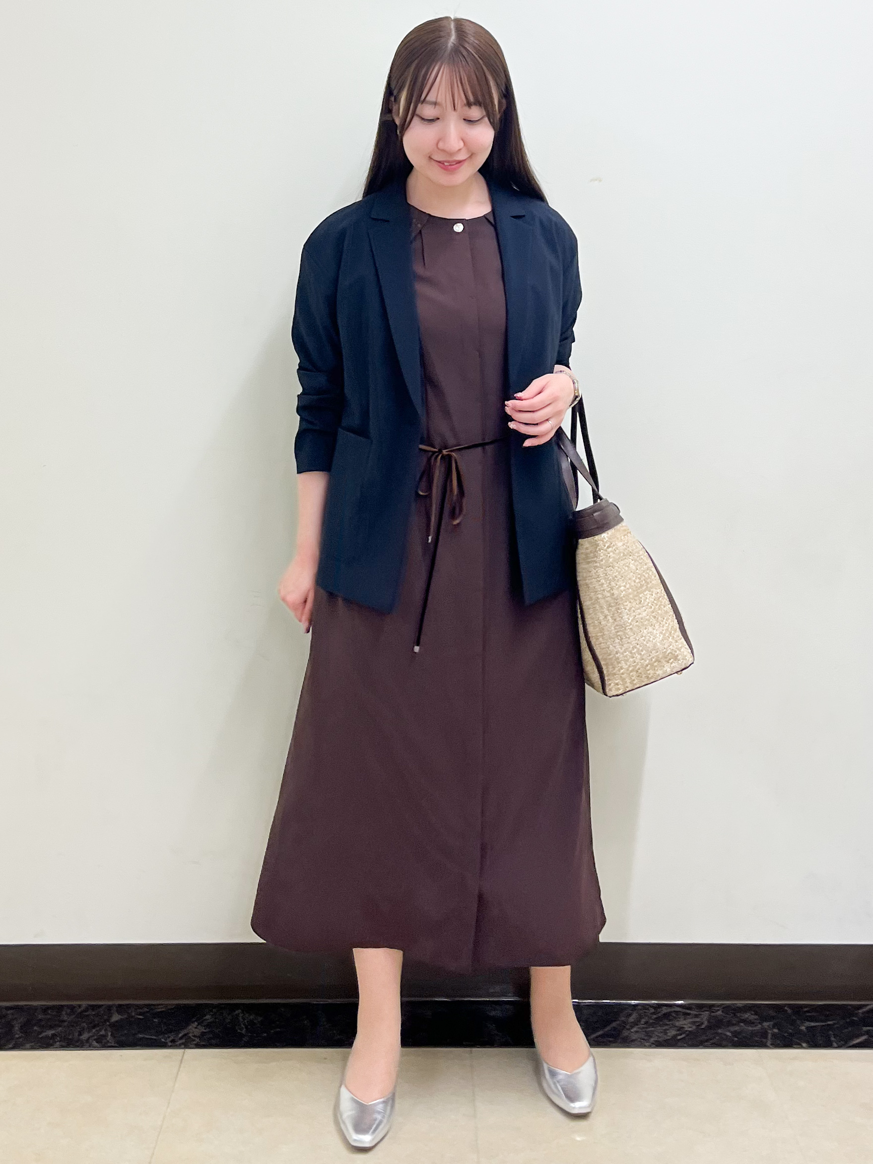 mikikoさんの「Reflect｜【SS-4Lサイズ／接触冷感／シワになりにくい】リラクシーテーラードジャケット」を使ったコーディネート