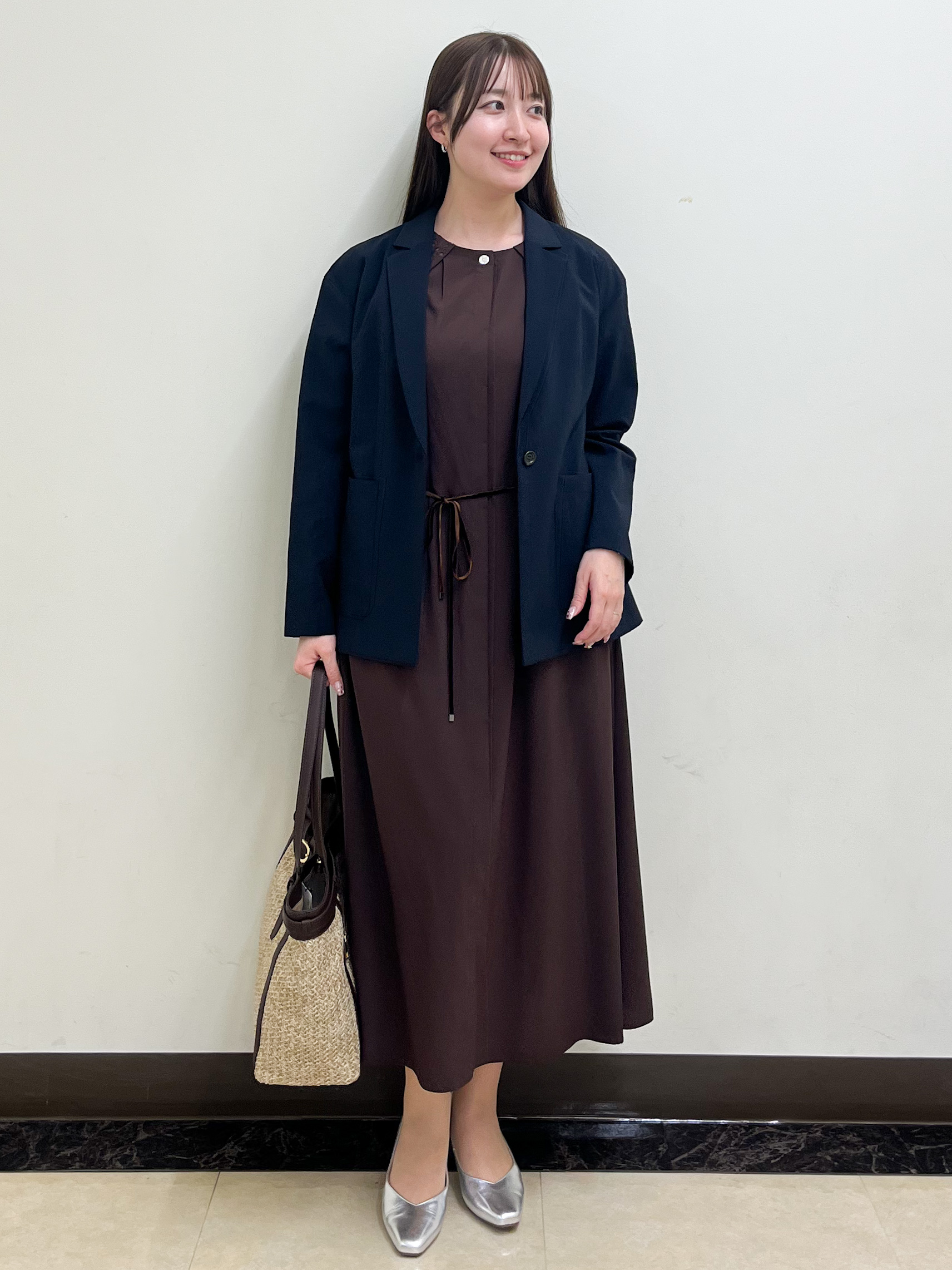 mikikoさんの「Reflect｜【SS-4Lサイズ／接触冷感／シワになりにくい】リラクシーテーラードジャケット」を使ったコーディネート