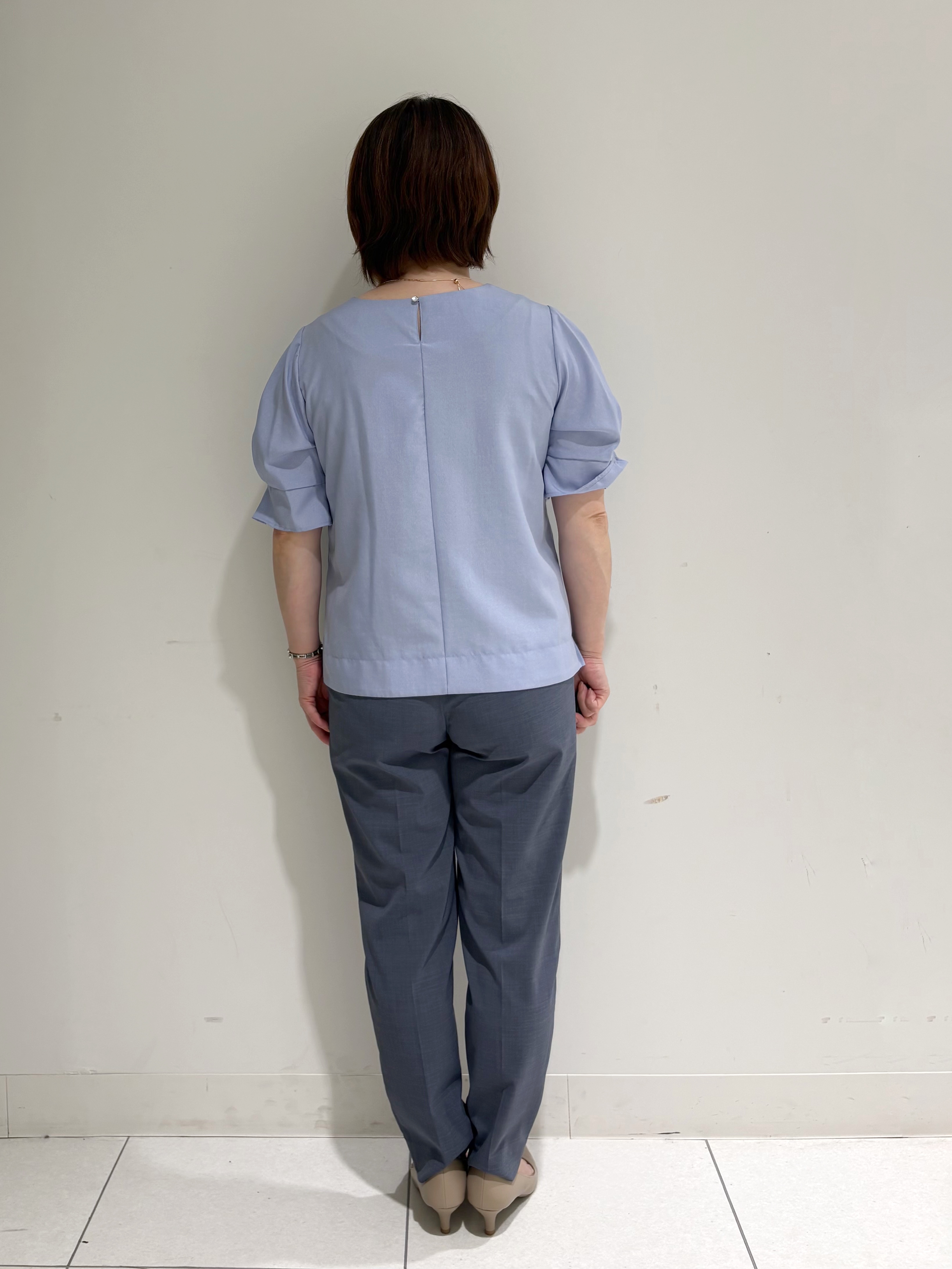 michiさんの「index｜【接触冷感／吸水速乾】セットアップ対応ストレッチテーラードジャケット《イージーアイロン／洗濯機OK／」を使ったコーディネート