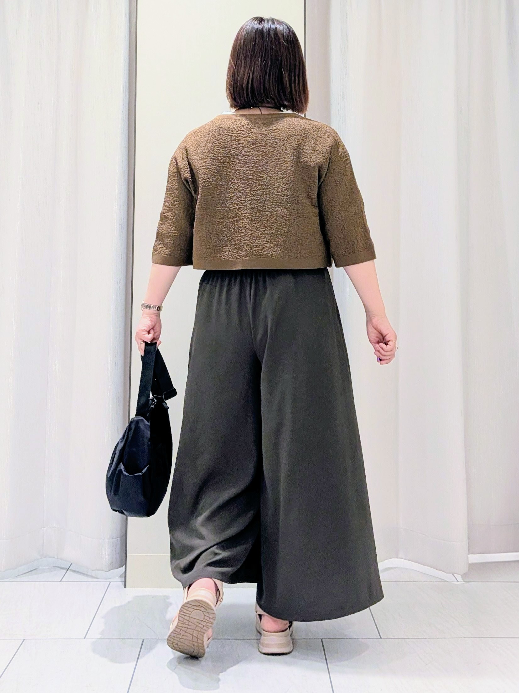 Onumaさんの「UNTITLED｜コットンロゴTシャツ」を使ったコーディネート