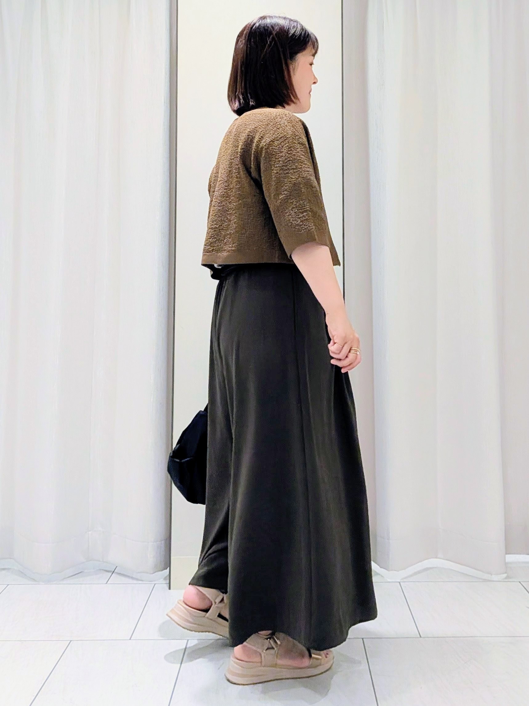 Onumaさんの「UNTITLED｜コットンロゴTシャツ」を使ったコーディネート