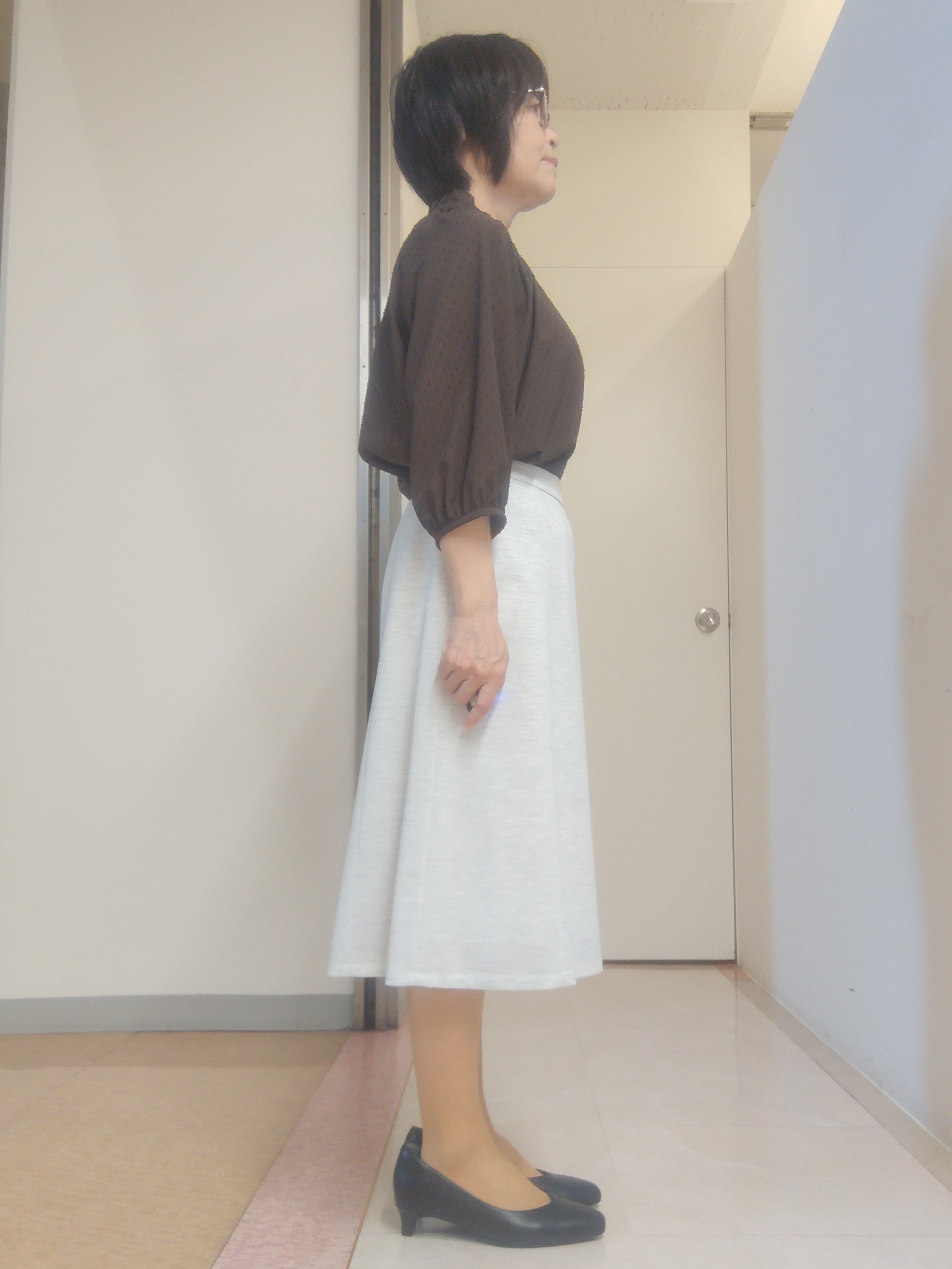 tokuさんの「Reflect｜プチハイネック フリルデザインブラウス」を使ったコーディネート
