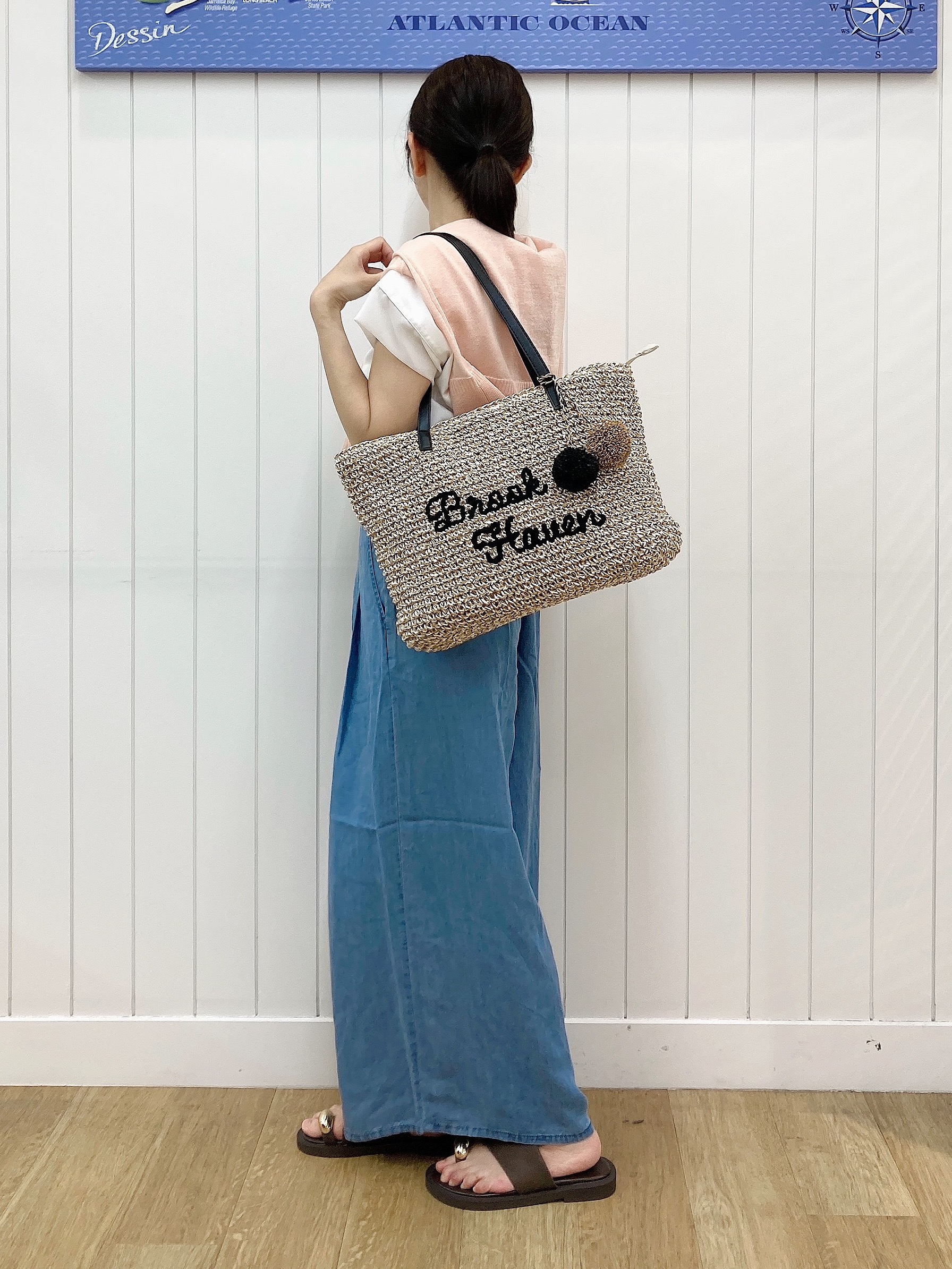 yoshiさんの「Dessin｜【UVカット/接触冷感】美光沢カットソー」を使ったコーディネート