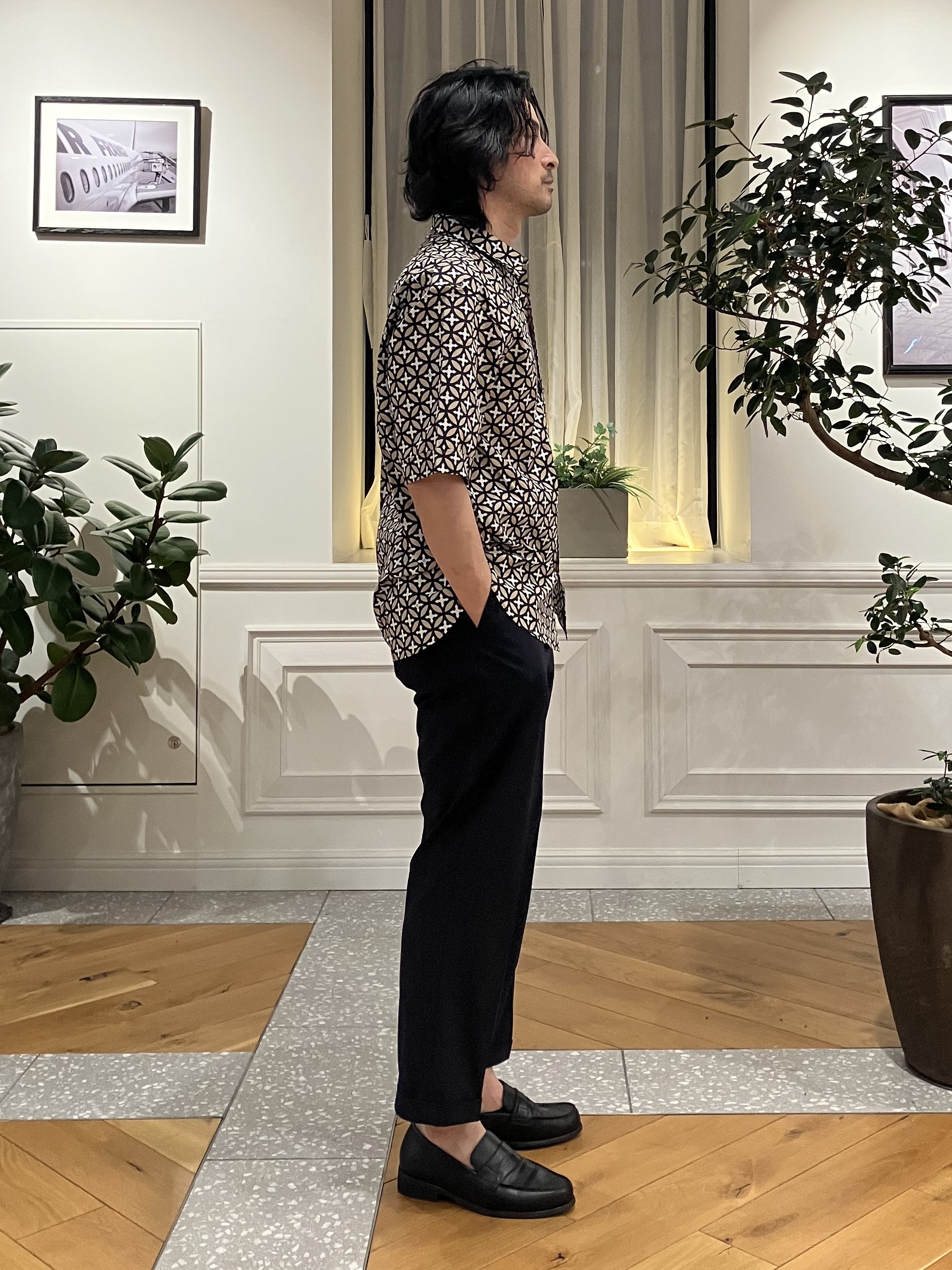 junyaさんの「DRESSTERIOR｜【セットアップ可】クールタッチ クイックドライ SET UP パンツ」を使ったコーディネート