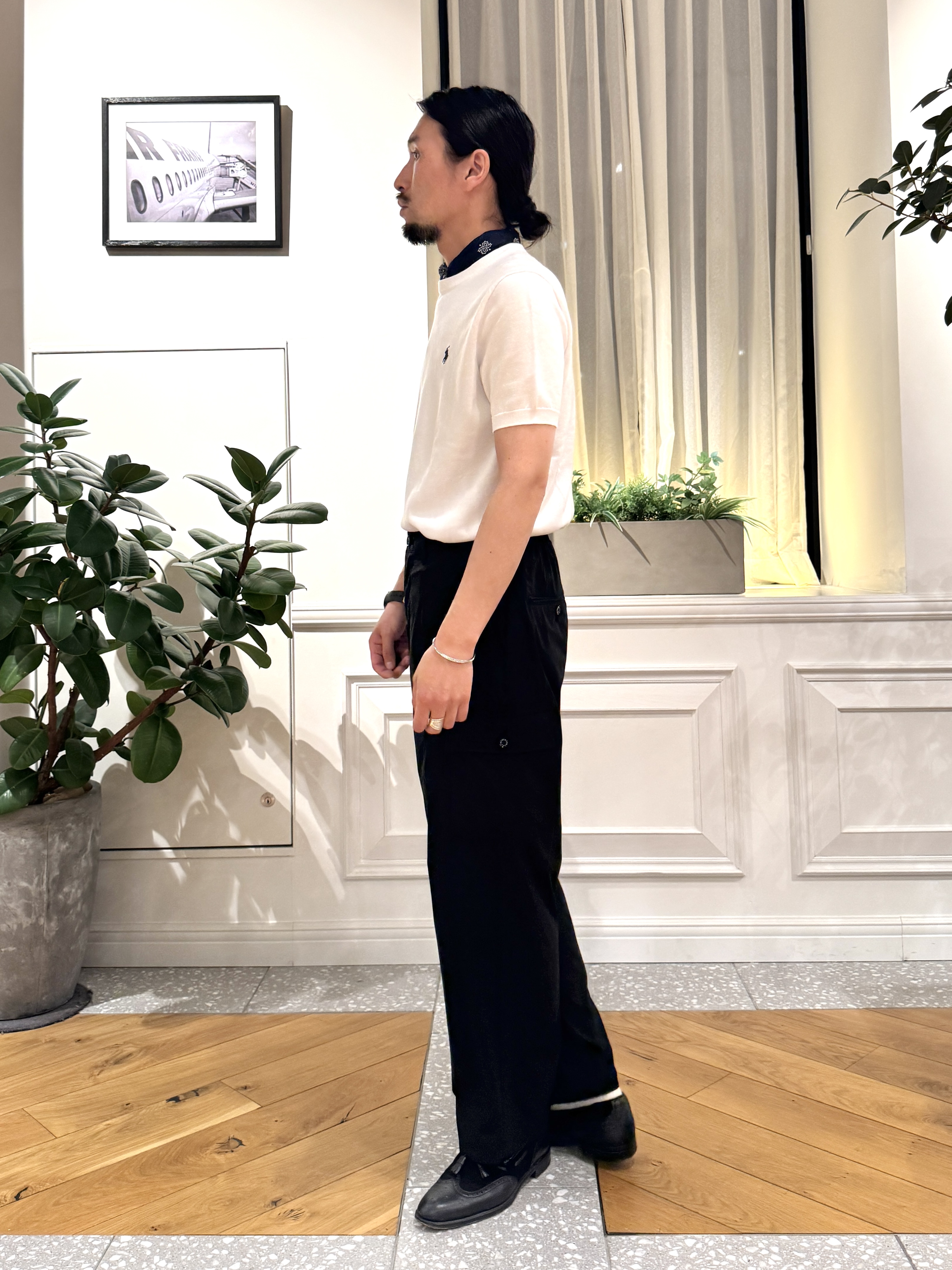 kawarataniさんの「DRESSTERIOR｜◆【セットアップ可/ウォッシャブル】SOLOTEX ストレッチパンツ」を使ったコーディネート