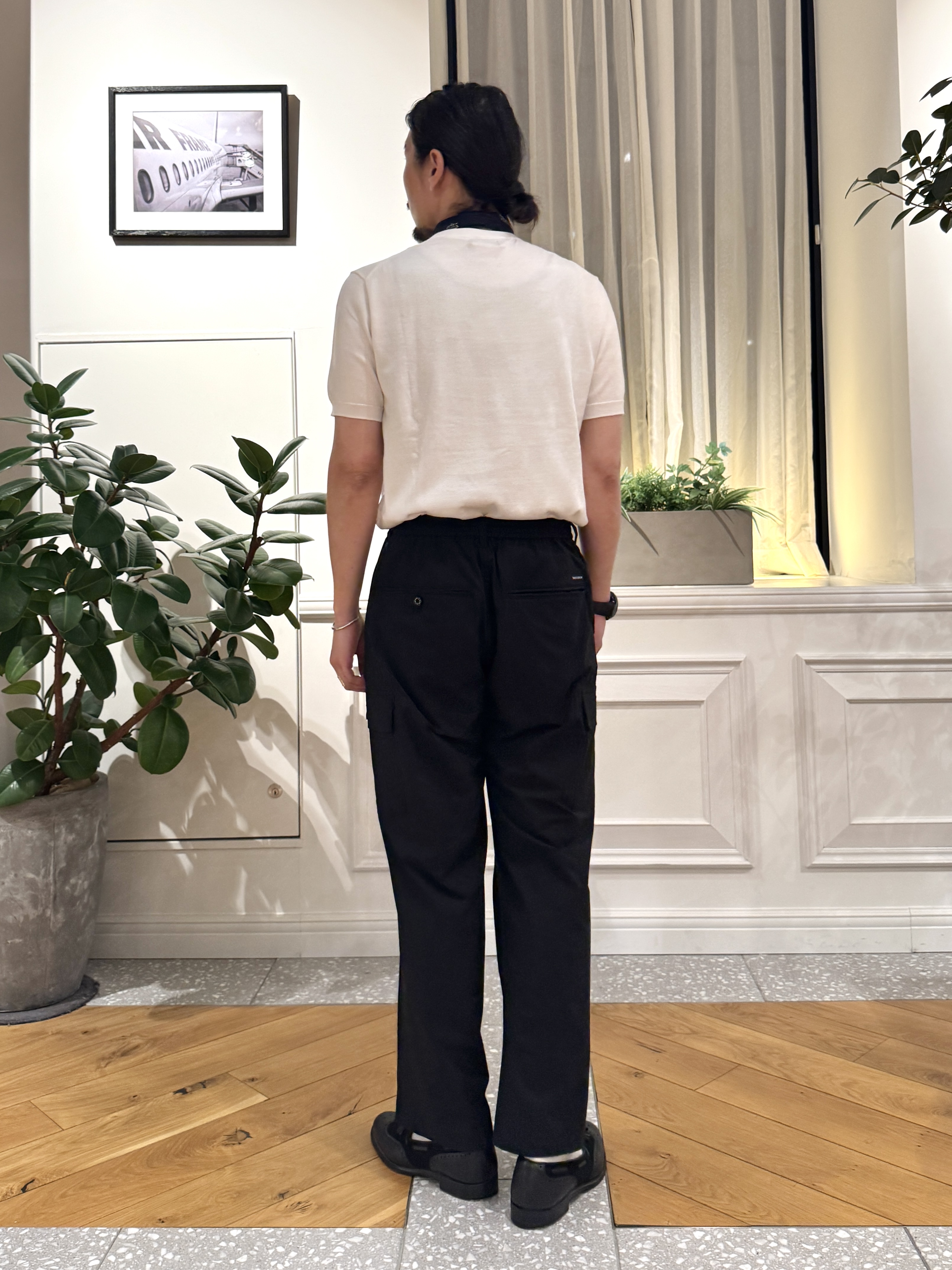 kawarataniさんの「DRESSTERIOR｜◆【セットアップ可/ウォッシャブル】SOLOTEX ストレッチパンツ」を使ったコーディネート