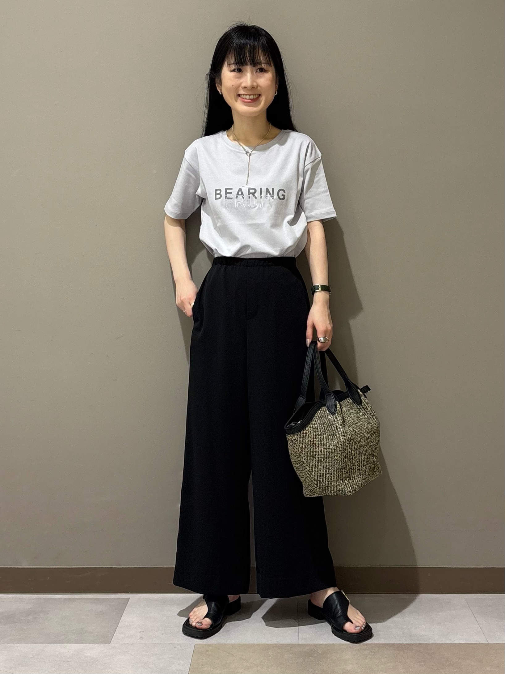 KEIKOさんの「INDIVI｜【接触冷感／透湿／着る日傘】ノーカラージャケット」を使ったコーディネート