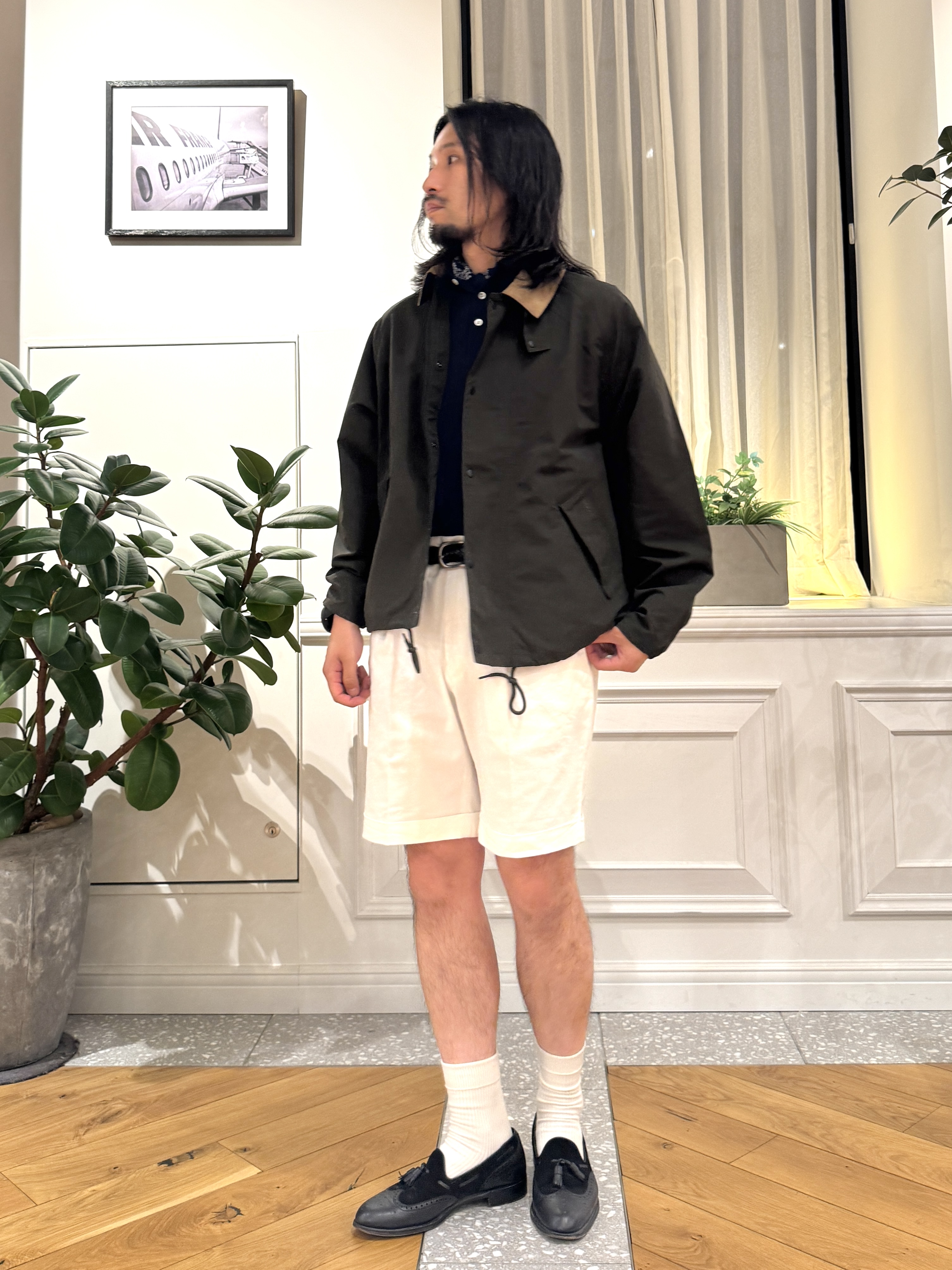 kawarataniさんの「DRESSTERIOR｜【干場義雅&times;DRESSTERIOR/再入荷】ウォッシャブル ニットポロシャツ」を使ったコーディネート
