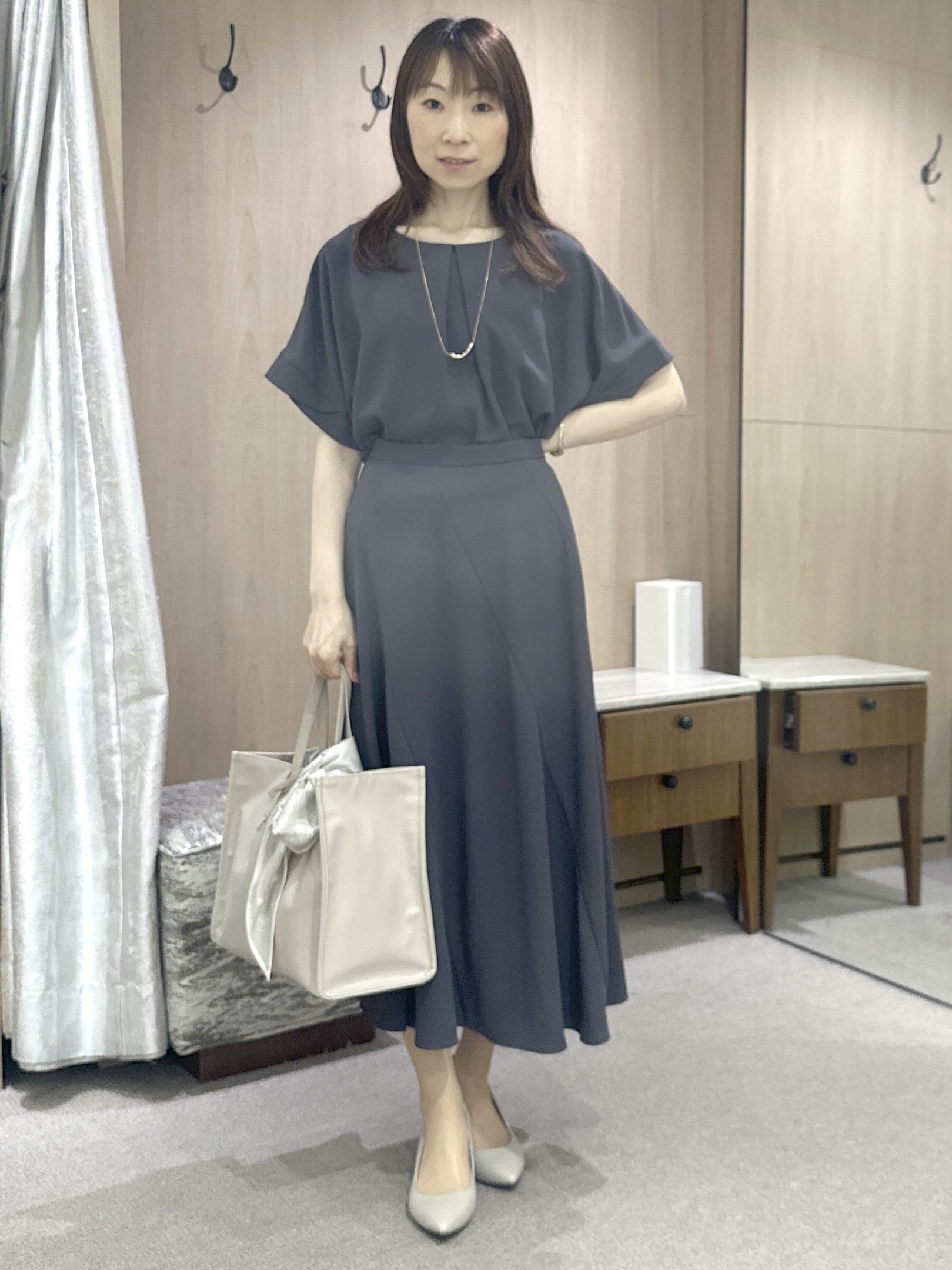 Miwaさんの「UNTITLED｜【清涼感/洗える】ミニマルシルエットジャケット」を使ったコーディネート