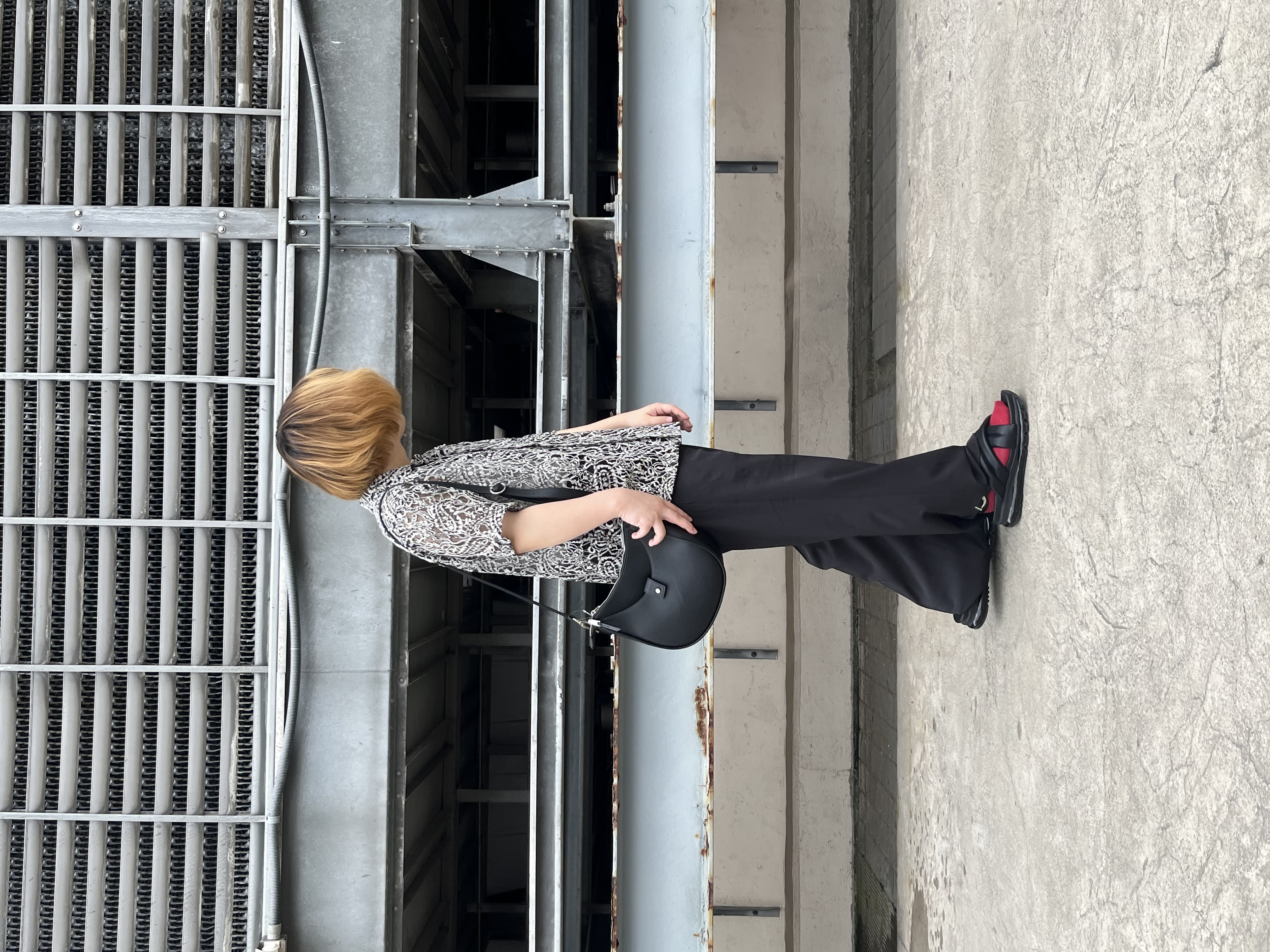 taigaさんの「tk.TAKEO KIKUCHI｜【接触冷感／ストレッチ】トロミワイドストレート」を使ったコーディネート