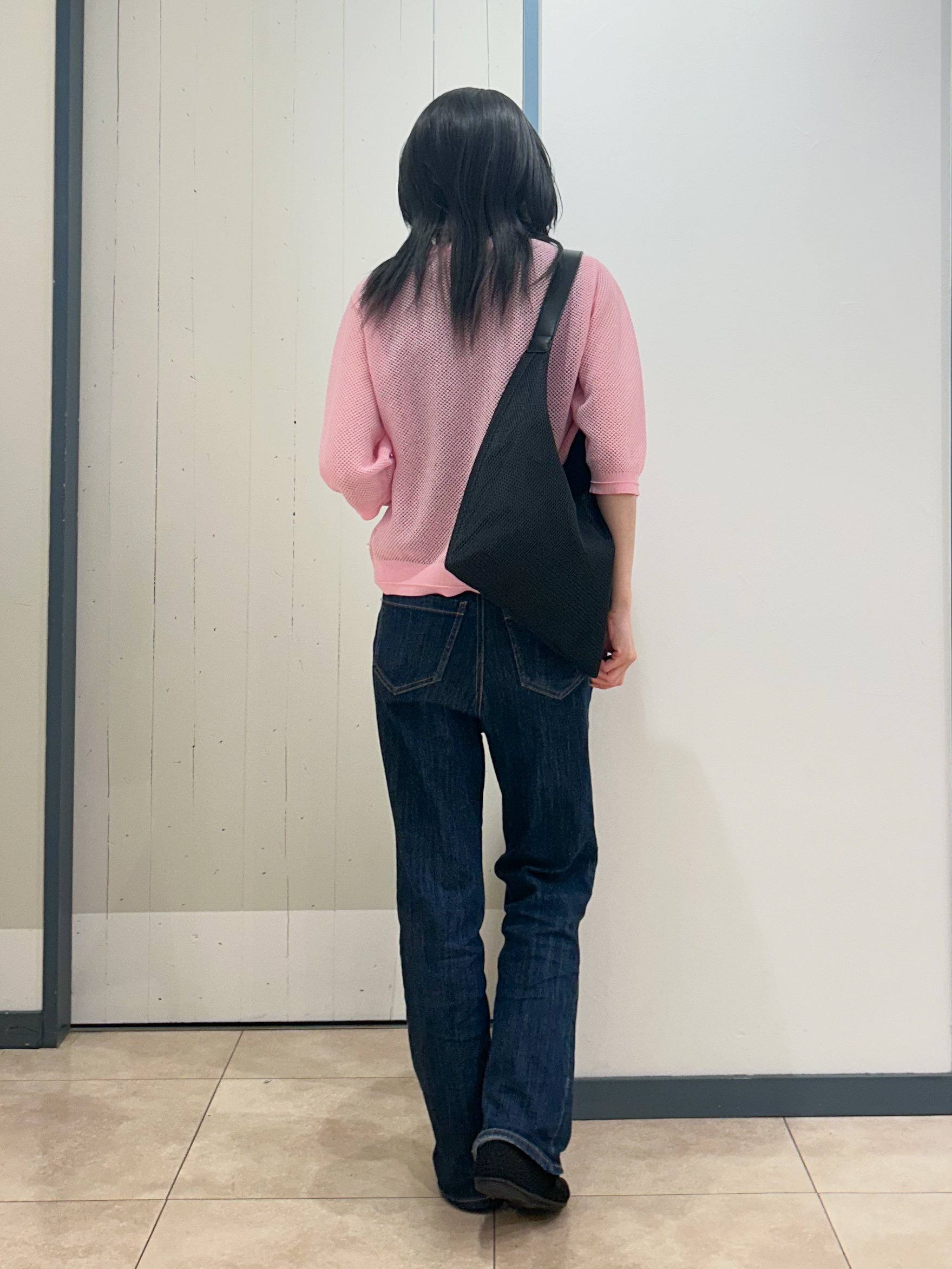 yukinoさんの「grove｜【洗える】透けない、大人のメッシュカーディガン」を使ったコーディネート