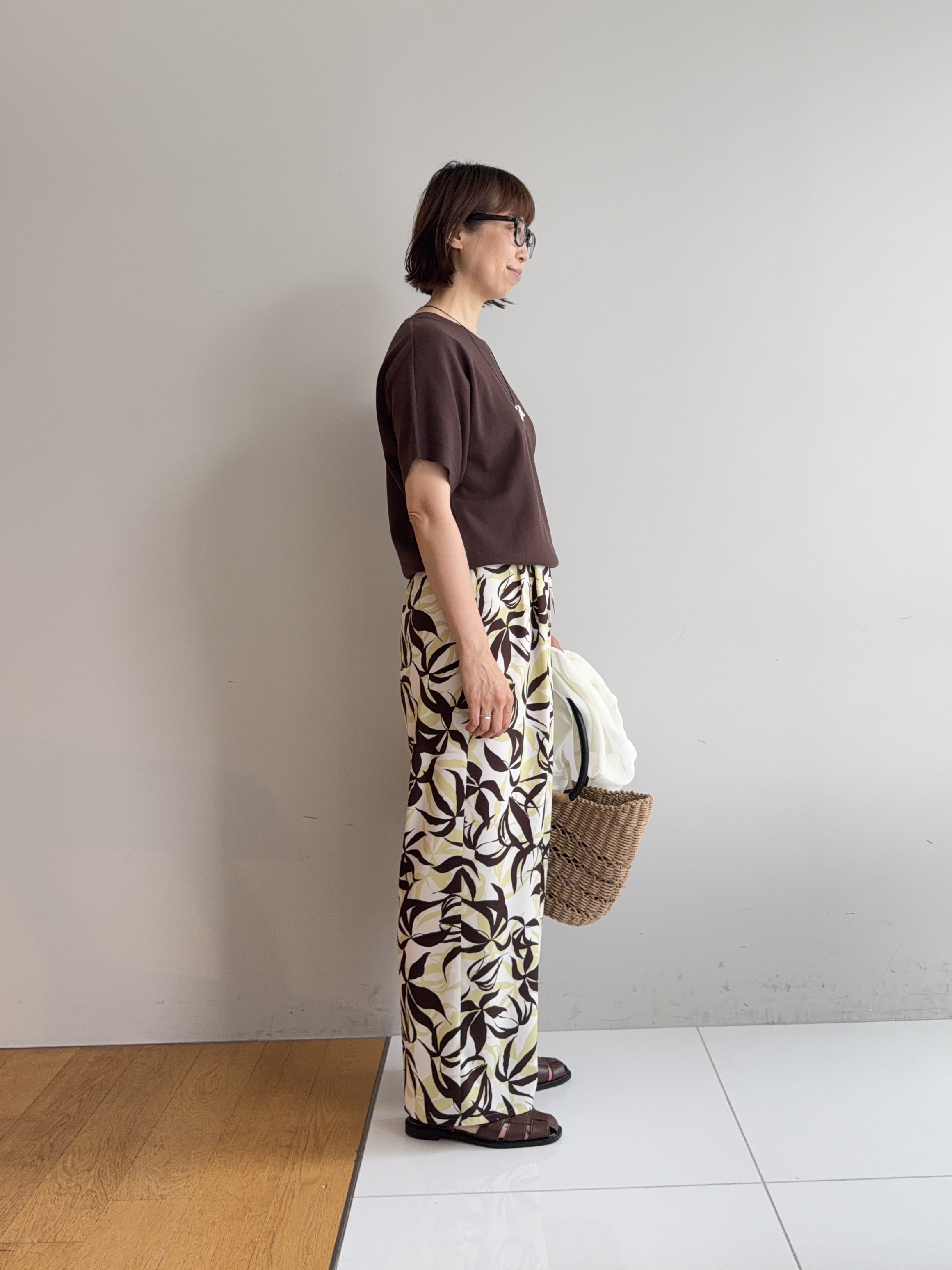 murayamaさんの「INDIVI｜【トレンド／2WAY】裾ドロスト付きシアーブラウスブルゾン」を使ったコーディネート