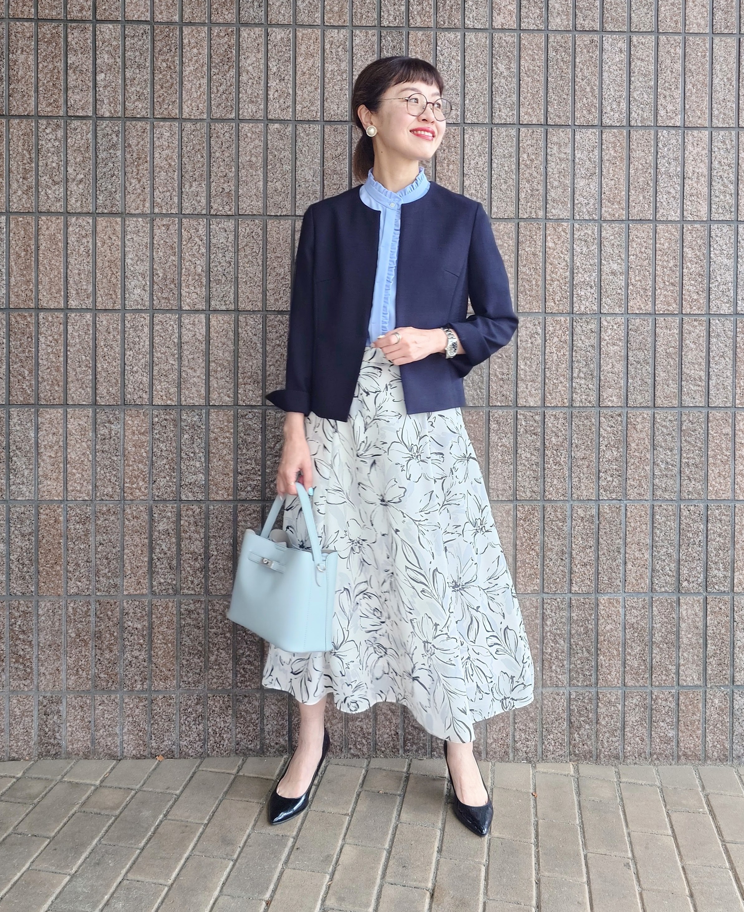MUTSUKOさんの「UNTITLED｜【清涼感/洗える】ミニマルシルエットジャケット」を使ったコーディネート