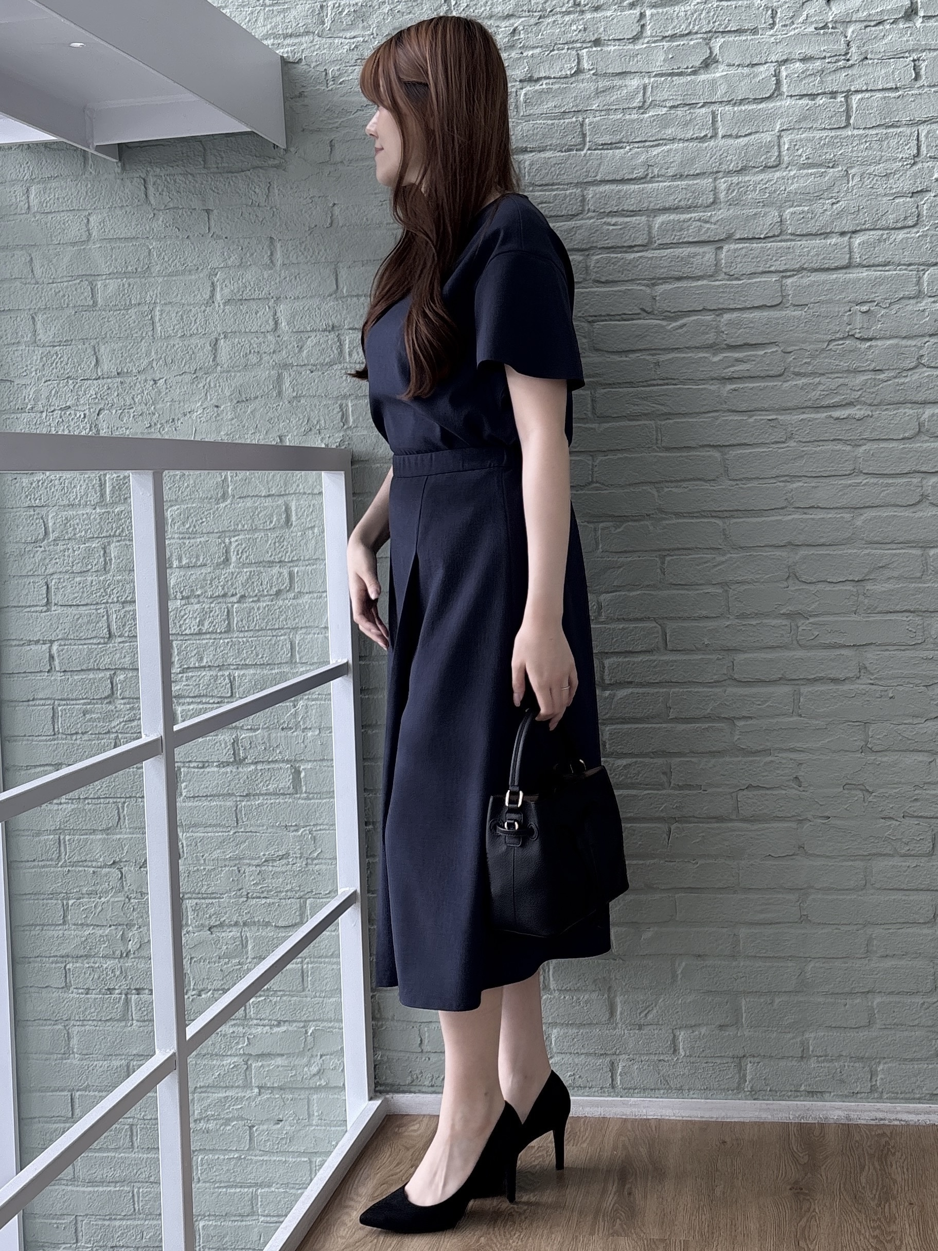 sayaさんの「COUP DE CHANCE｜【手洗い可／日本製】リネンライク フリル袖ブラウス」を使ったコーディネート