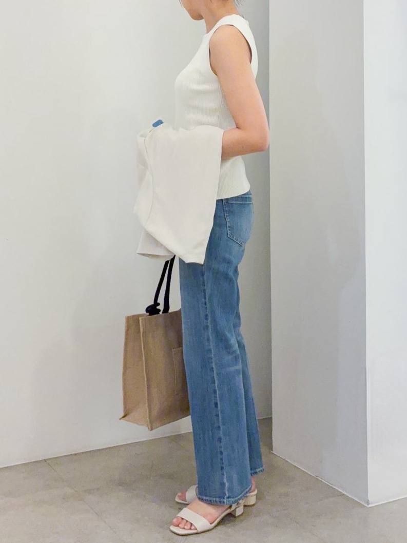kanakoさんの「grove｜【洗濯機OK/ひんやり】軽く羽織れるハーフスリーブジャケット」を使ったコーディネート