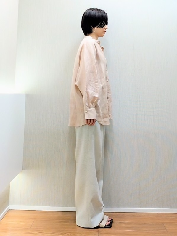 ミズタさんの「UNTITLED｜【麻100】リネンドルマンシャツ」を使ったコーディネート