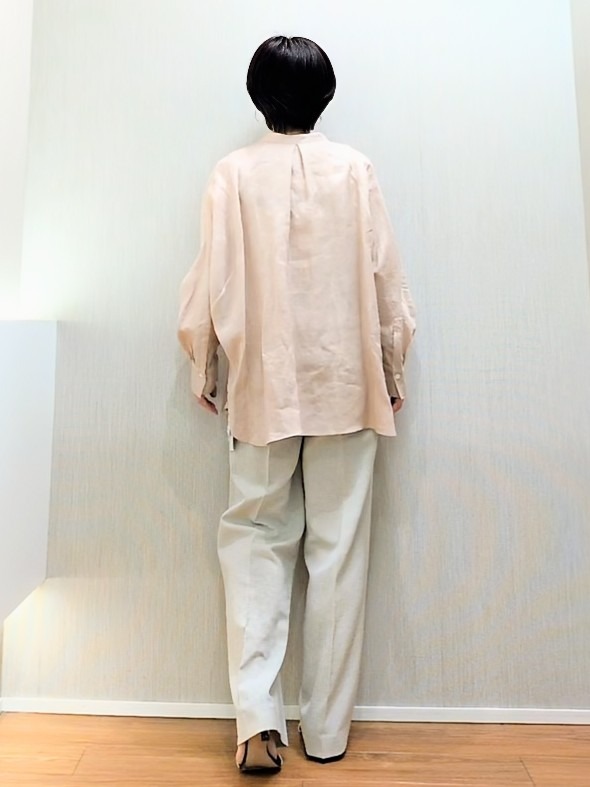 ミズタさんの「UNTITLED｜【麻100】リネンドルマンシャツ」を使ったコーディネート