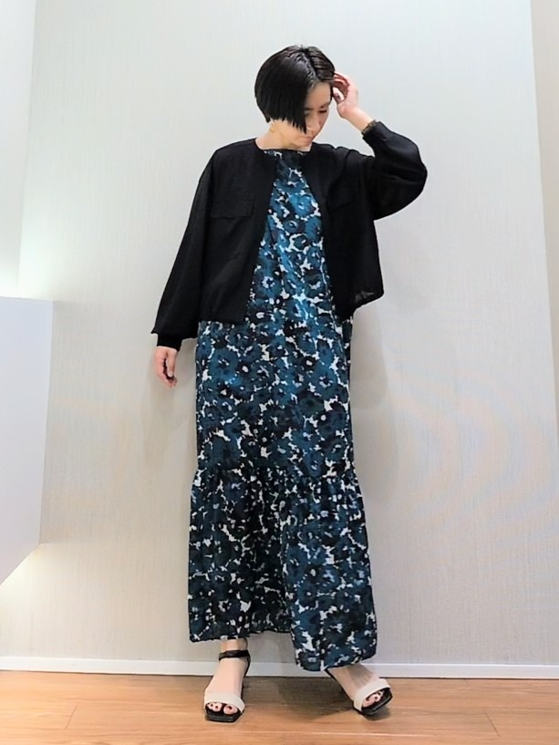ミズタさんの「UNTITLED｜◆【古畑星夏さん着用/洗える】シアーブルゾン」を使ったコーディネート