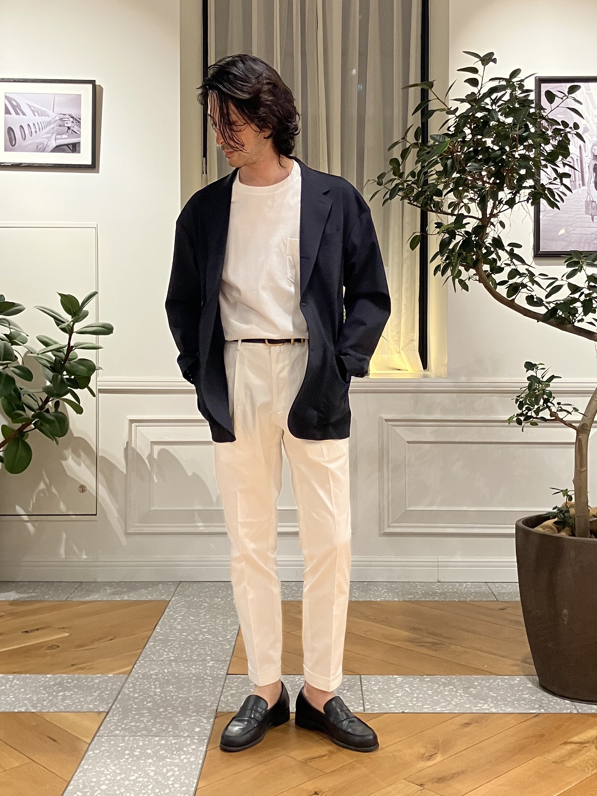 junyaさんの「DRESSTERIOR｜【干場義雅&times;MOVB&times;DRESSTERIOR】トリプルコラボ DUPLEX COTTON コンフォー」を使ったコーディネート