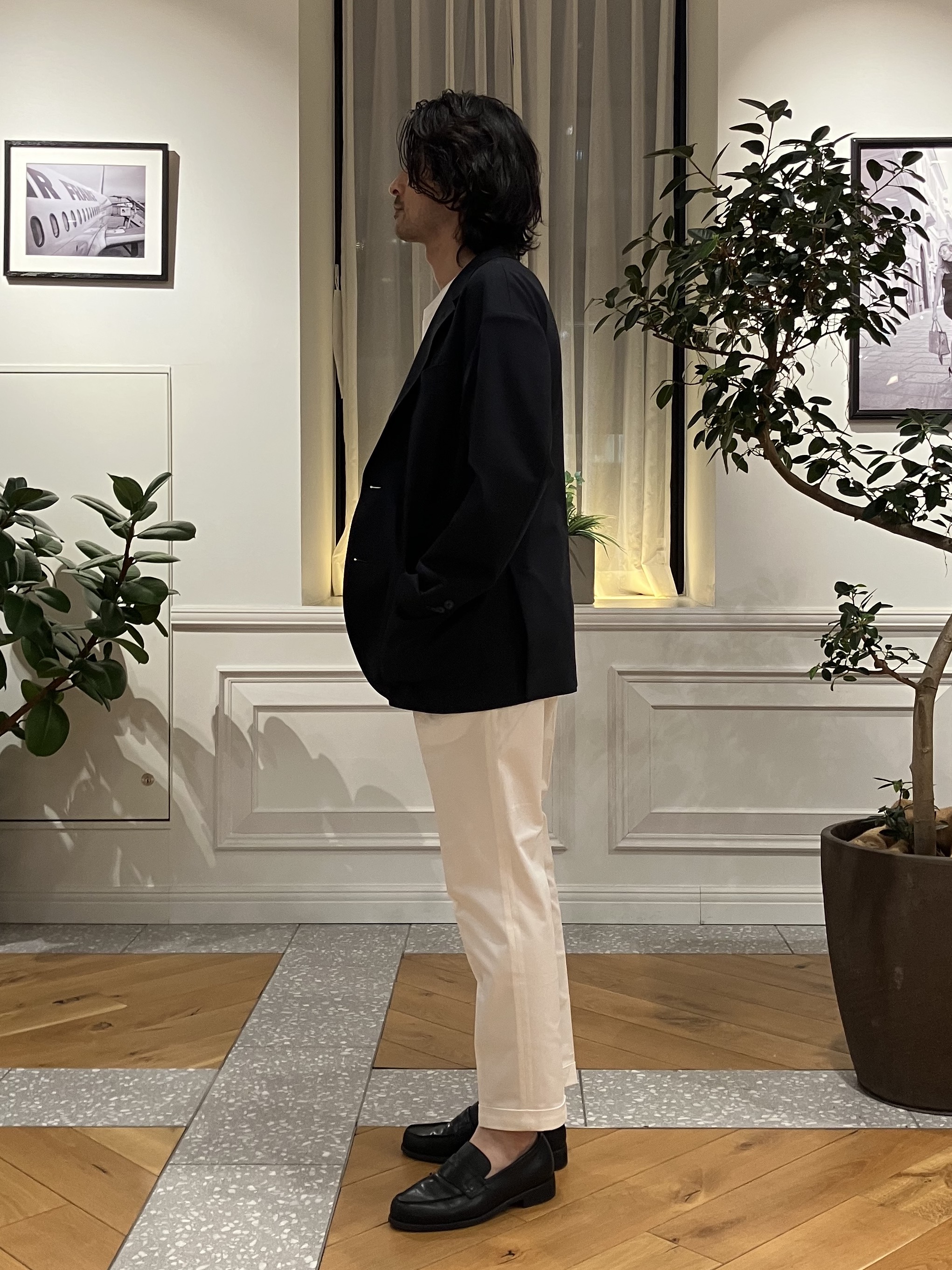 junyaさんの「DRESSTERIOR｜【干場義雅&times;MOVB&times;DRESSTERIOR】トリプルコラボ DUPLEX COTTON コンフォー」を使ったコーディネート