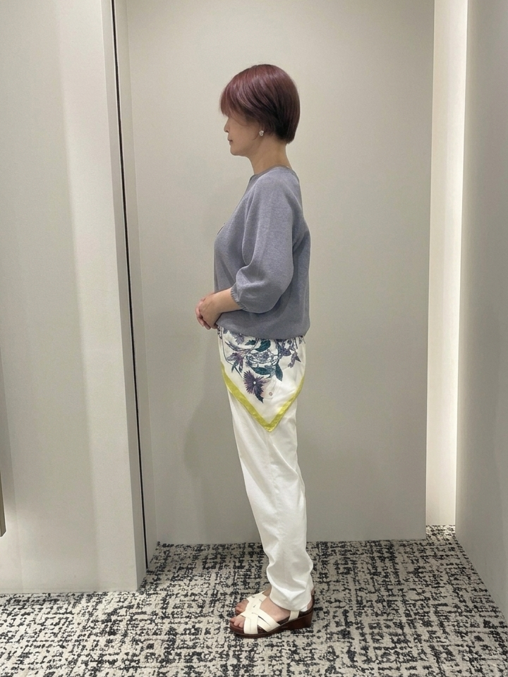 miyukiさんの「UNTITLED｜【すっきり見え/接触冷感/吸水速乾】クリーンライン パンツ」を使ったコーディネート