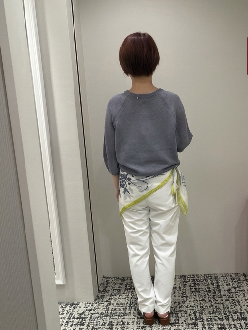 miyukiさんの「UNTITLED｜【すっきり見え/接触冷感/吸水速乾】クリーンライン パンツ」を使ったコーディネート