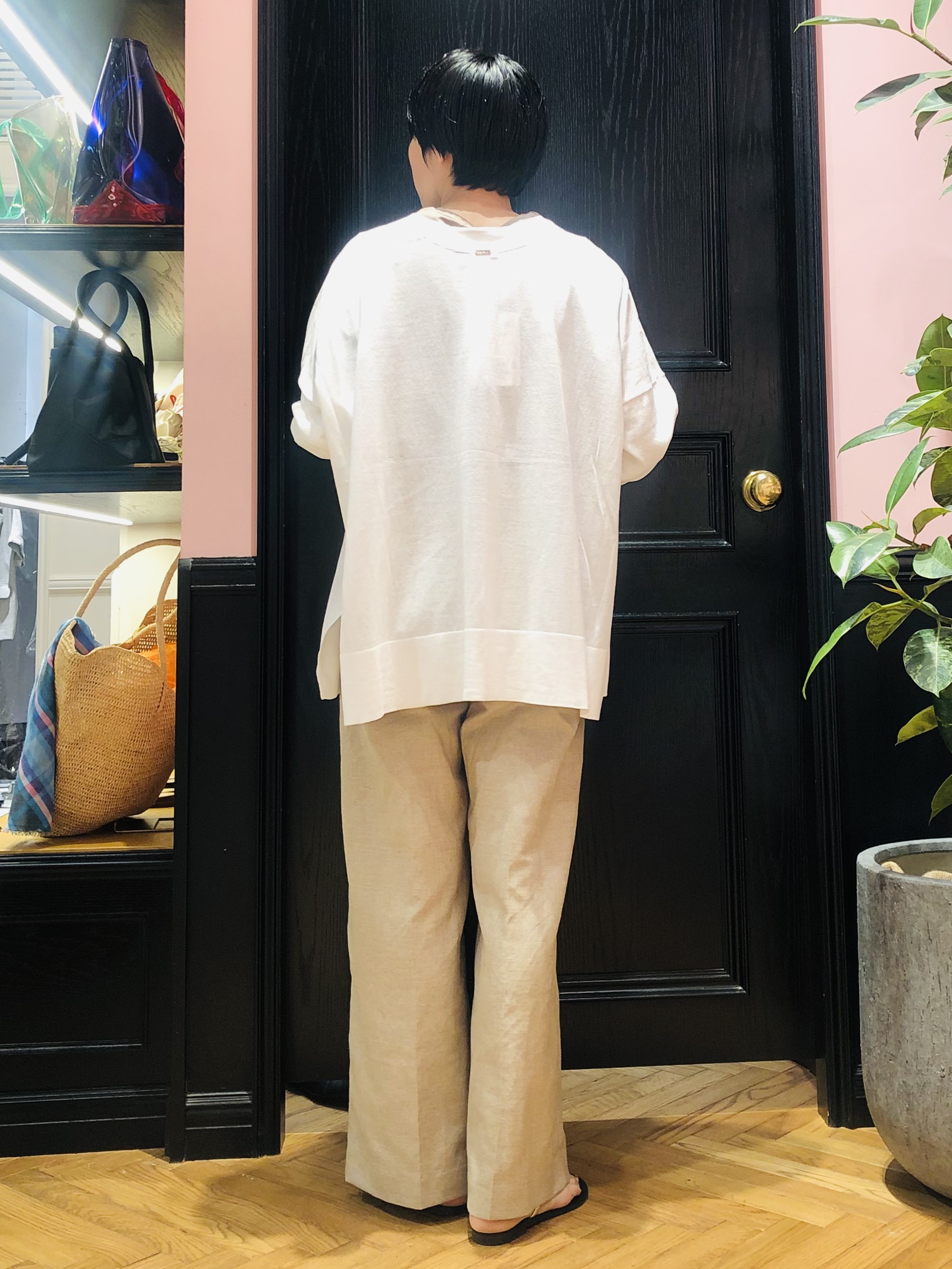OGATAさんの「DRESSTERIOR｜◆【接触冷感/UVカット】ウォッシャブル スピンコットン カーディガン」を使ったコーディネート