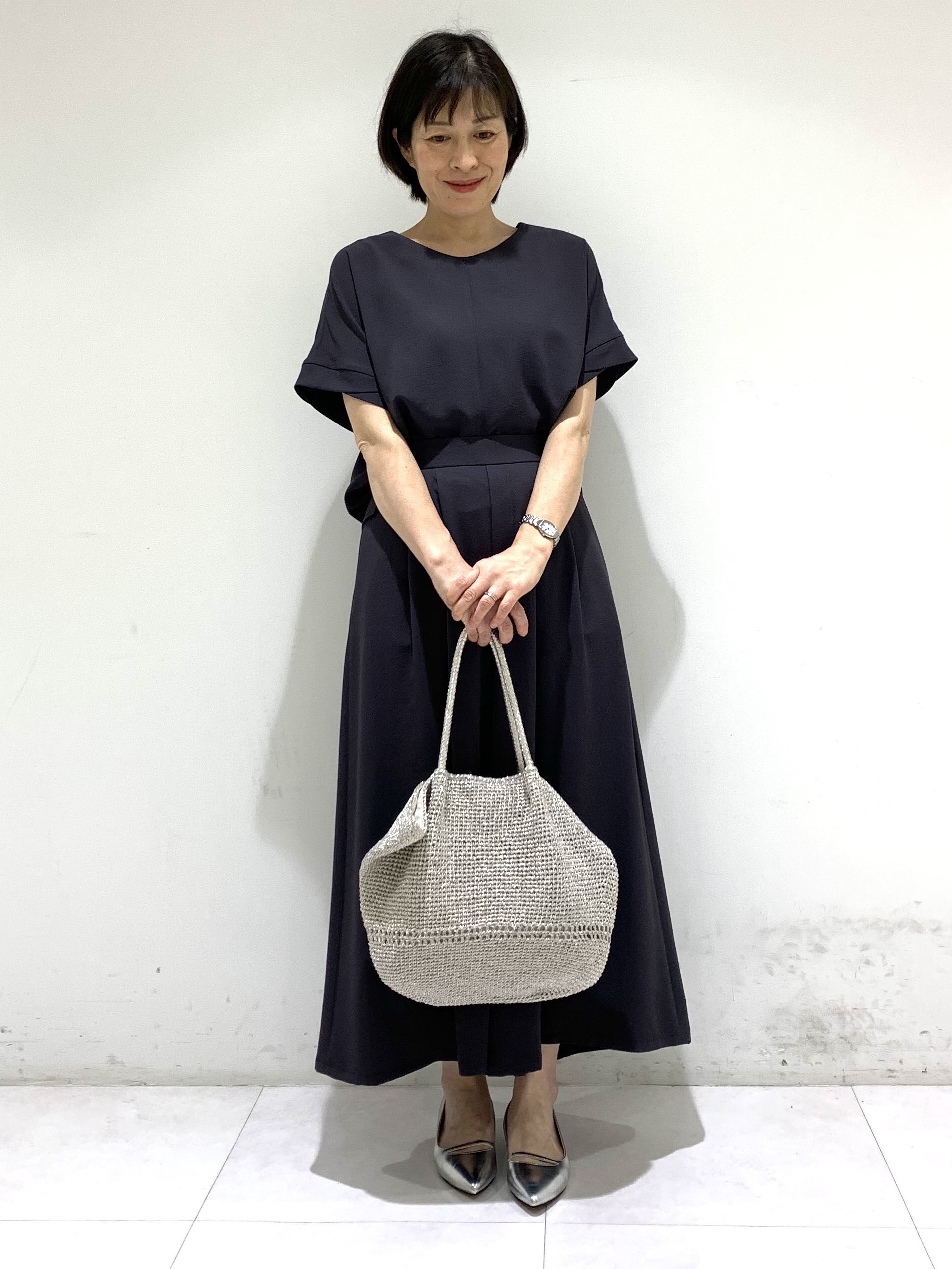 ちーさんの「UNTITLED｜【セットアップ可/UVカット/前後2WAY】リラクシーフレンチスリーブブラウス」を使ったコーディネート
