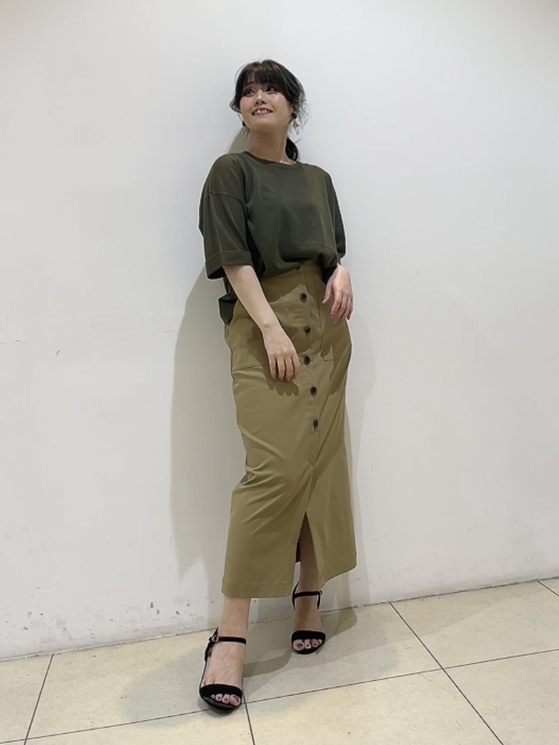 watanabeさんの「UNTITLED｜【アンサンブル可/Tシャツ風/ゆったり】リラックスニットトップス」を使ったコーディネート