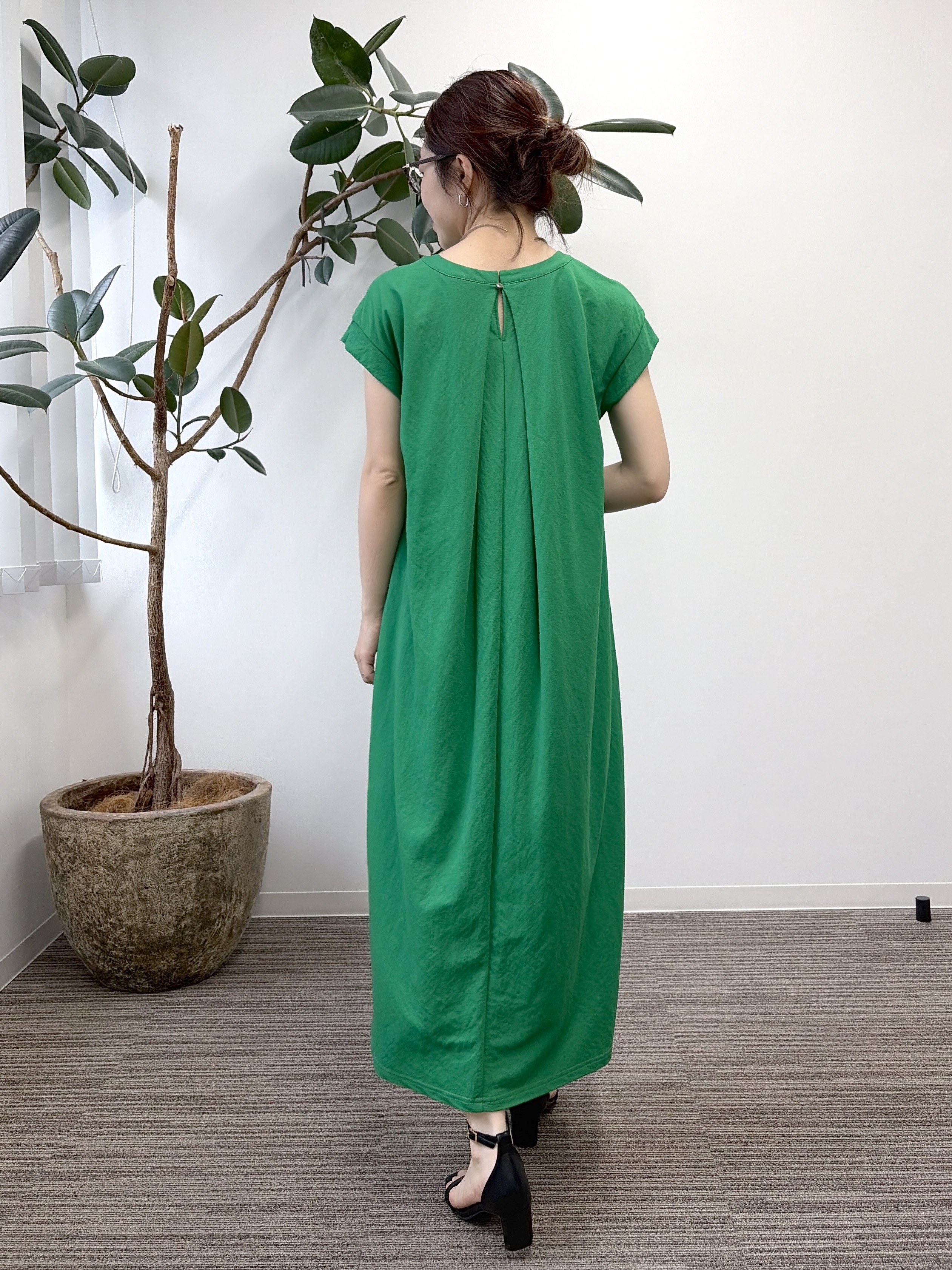 saoriさんの「【接触冷感】カノコワンピース」を使ったコーディネート