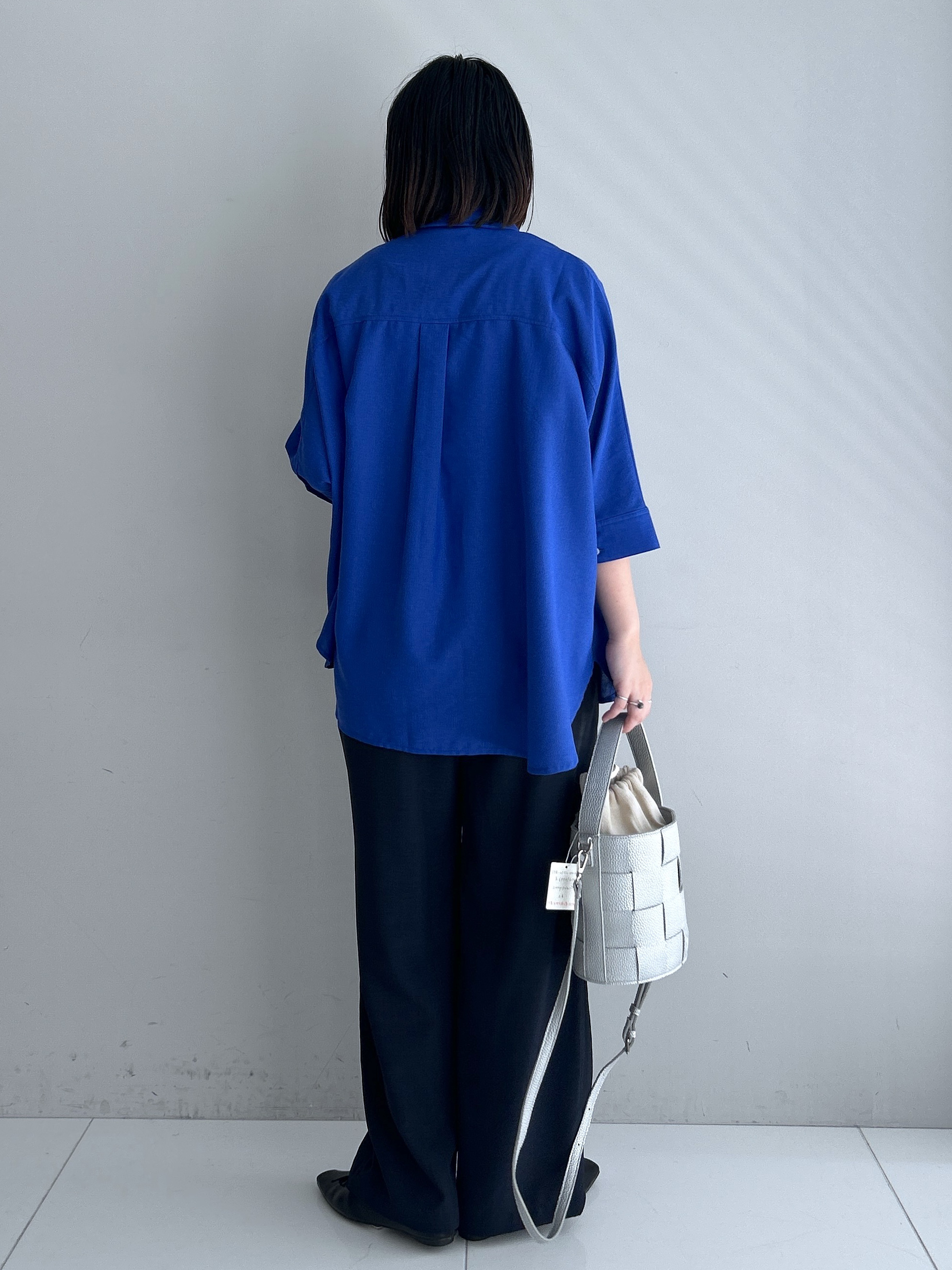 Hirokaさんの「Dessin｜【セットアップ可/洗える】リネンブレンドドルマンシャツ」を使ったコーディネート