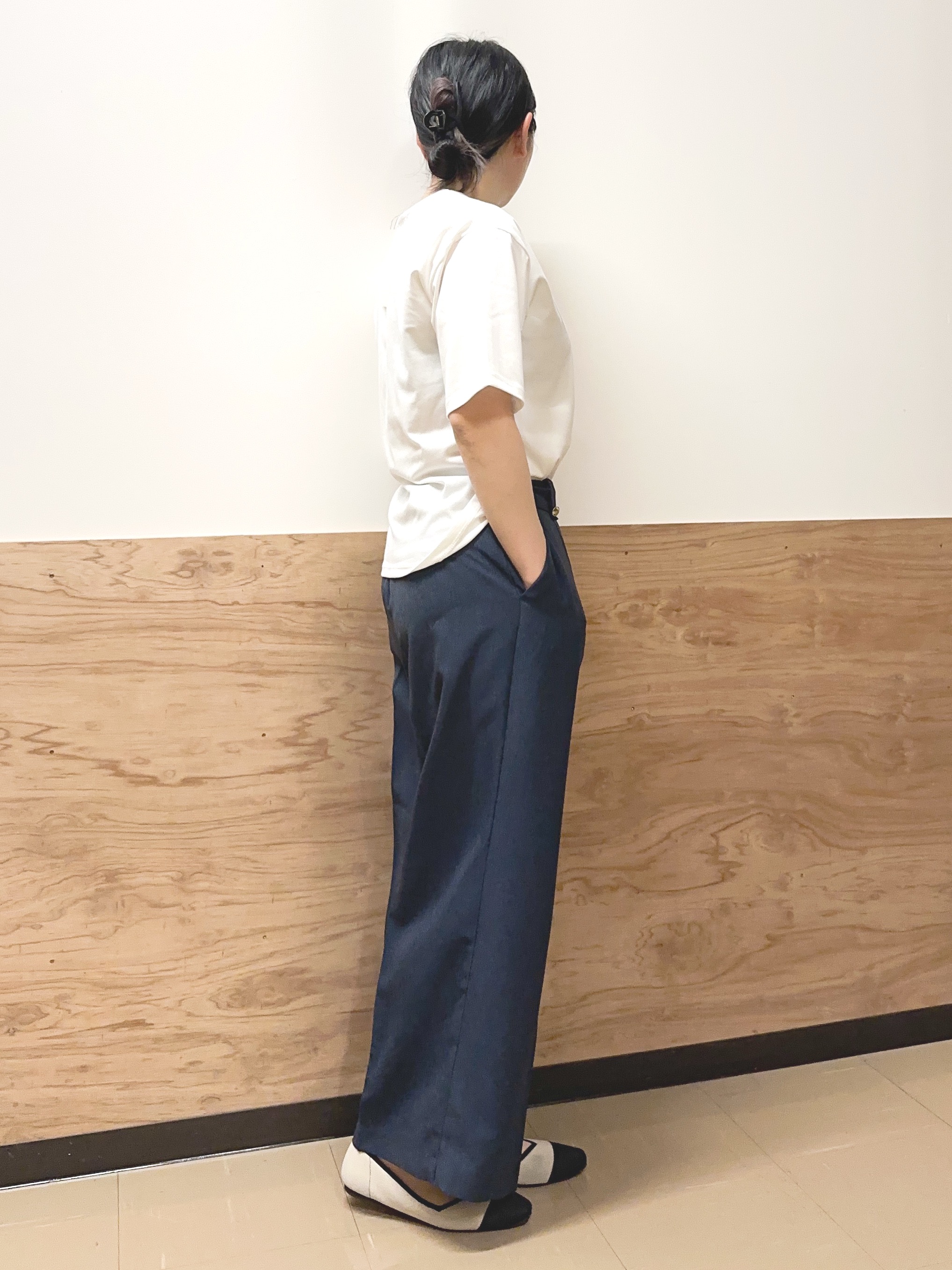 すーさんの「grove｜【UVカット/接触冷感】プリントアソート5分袖Tシャツ」を使ったコーディネート