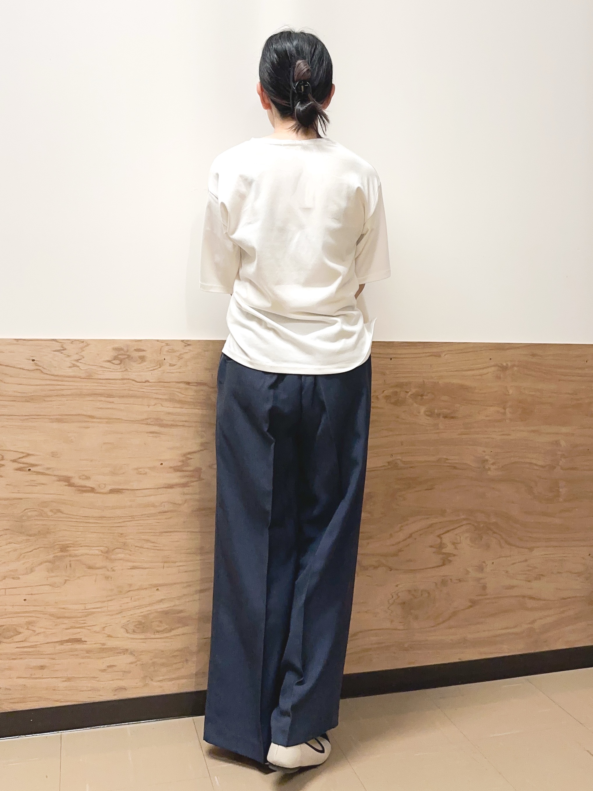 すーさんの「grove｜【UVカット/接触冷感】プリントアソート5分袖Tシャツ」を使ったコーディネート