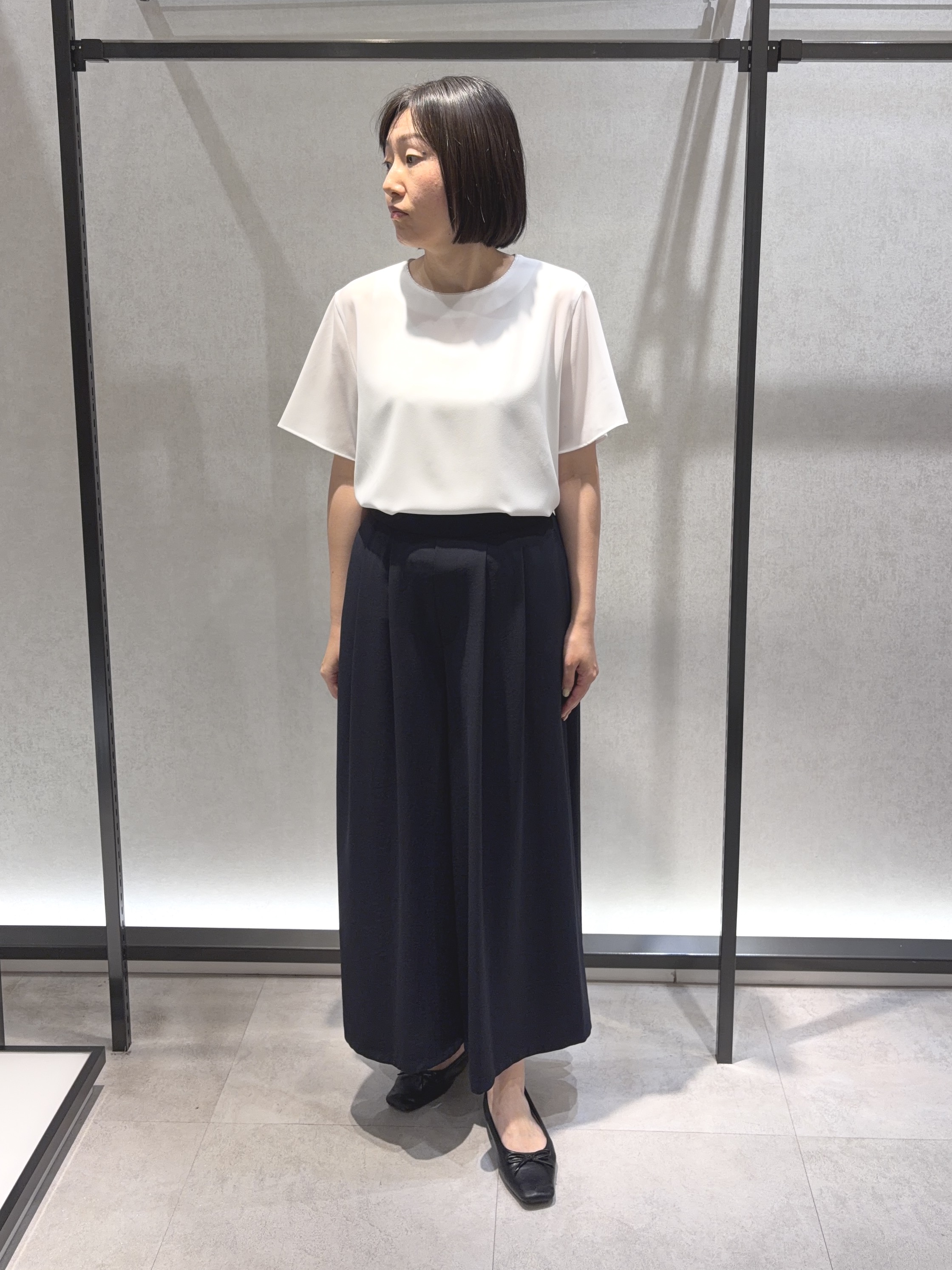 わたなべさんの「UNTITLED｜【清涼感/洗える】ミニマルシルエットジャケット」を使ったコーディネート