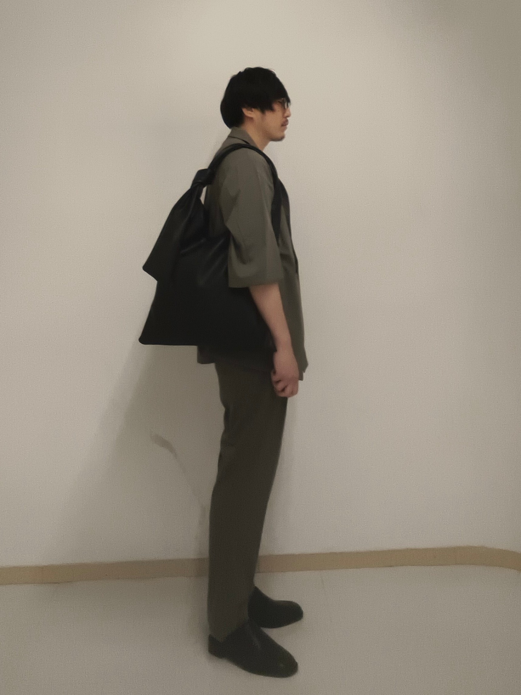 サクライさんの「tk.TAKEO KIKUCHI｜【接触冷感／UVCUT／セットアップ対応可】COOL PLAY5部袖ジャケット」を使ったコーディネート