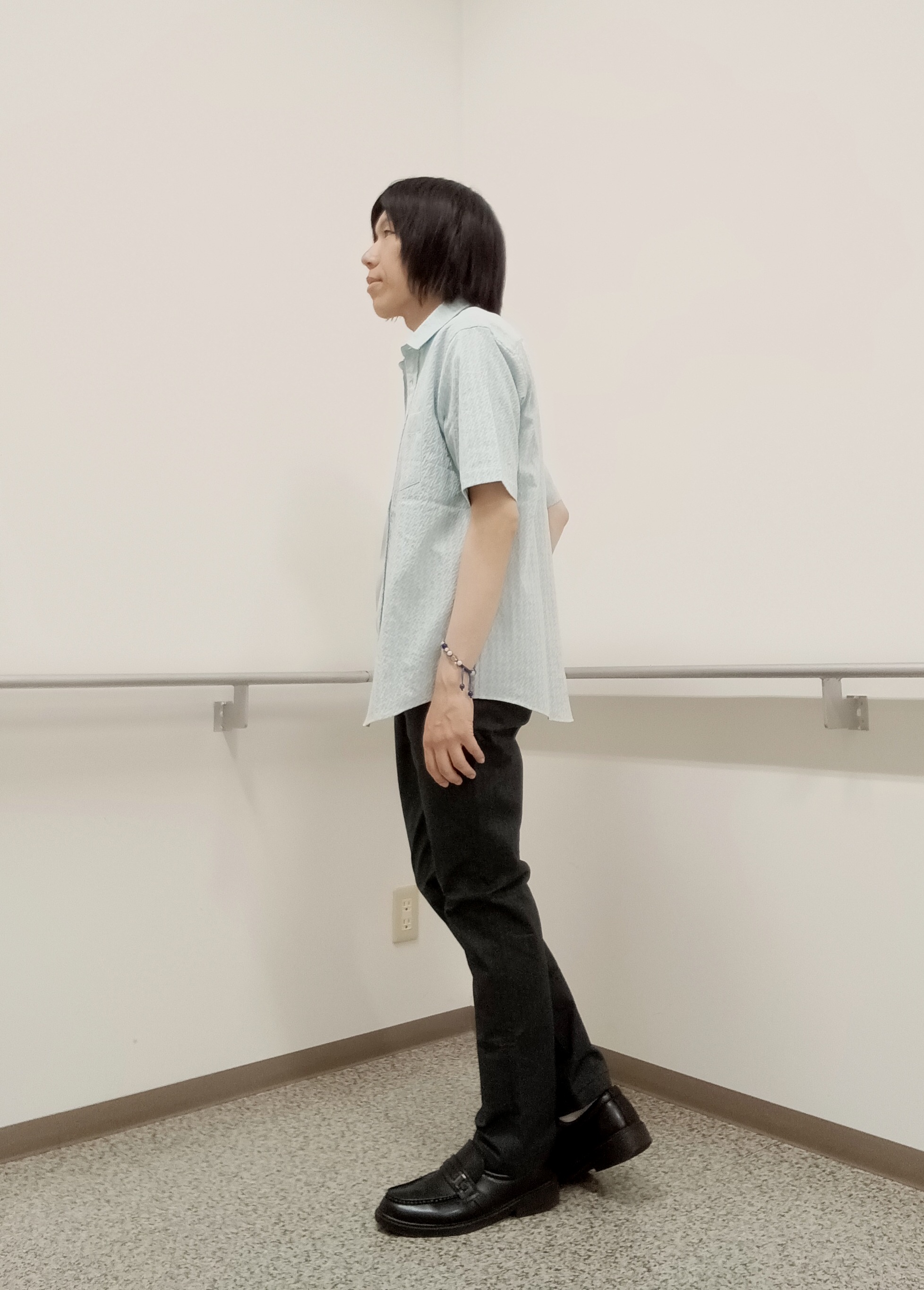 moritaさんの「TAKEO KIKUCHI｜播州織り 千鳥 半袖シャツ」を使ったコーディネート