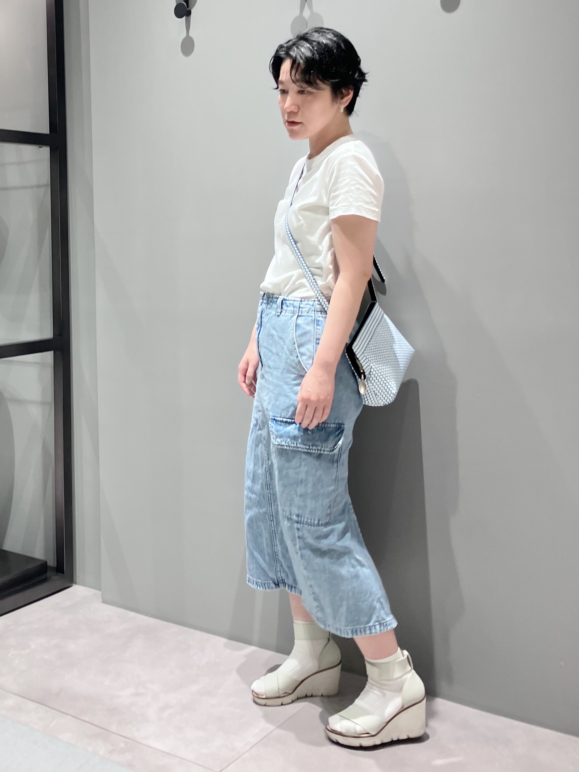 Cさんの「HIROKO HAYASHI｜OTTICA（オッティカ）ショルダーバッグ」を使ったコーディネート