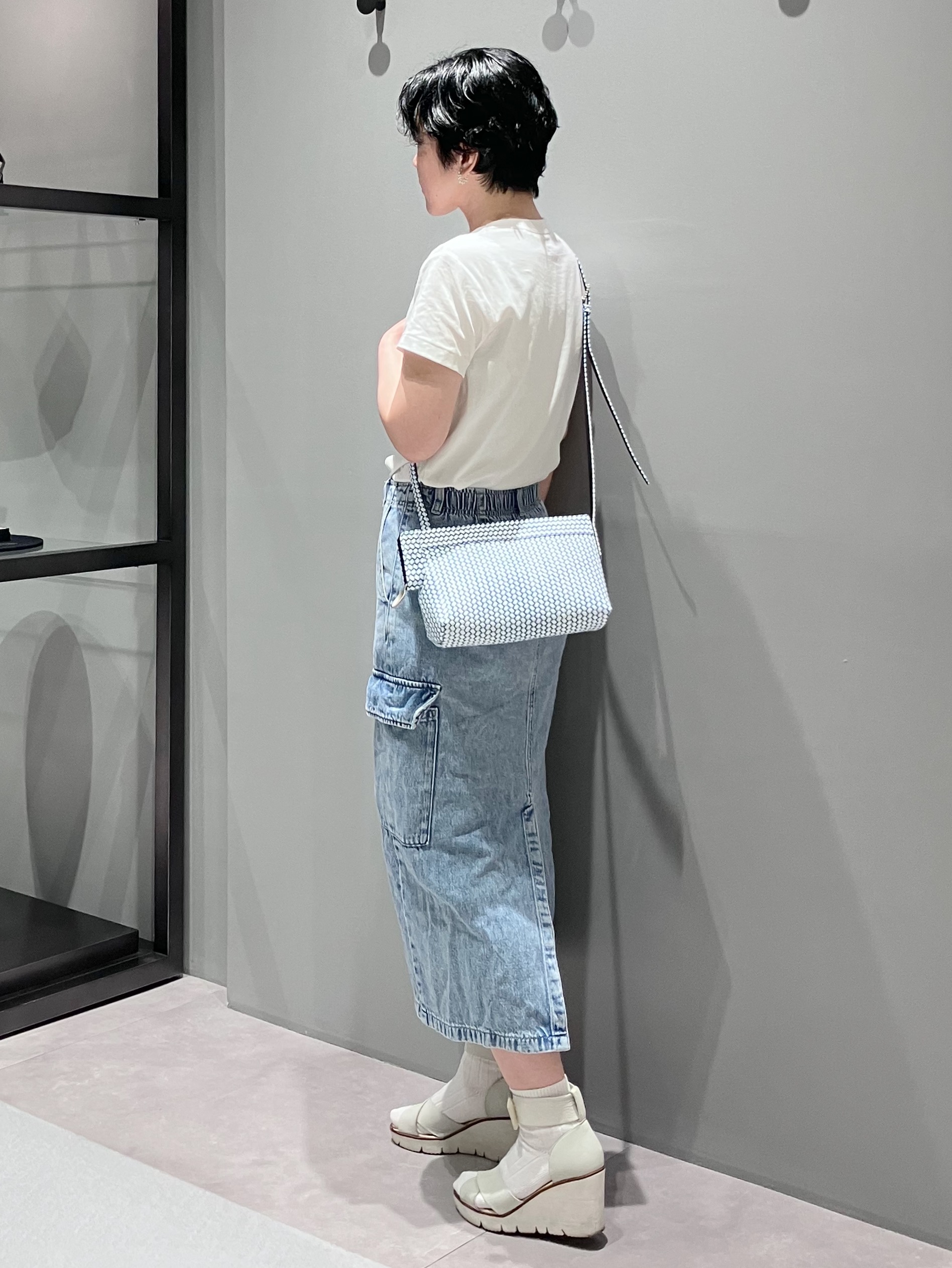 Cさんの「HIROKO HAYASHI｜OTTICA（オッティカ）ショルダーバッグ」を使ったコーディネート