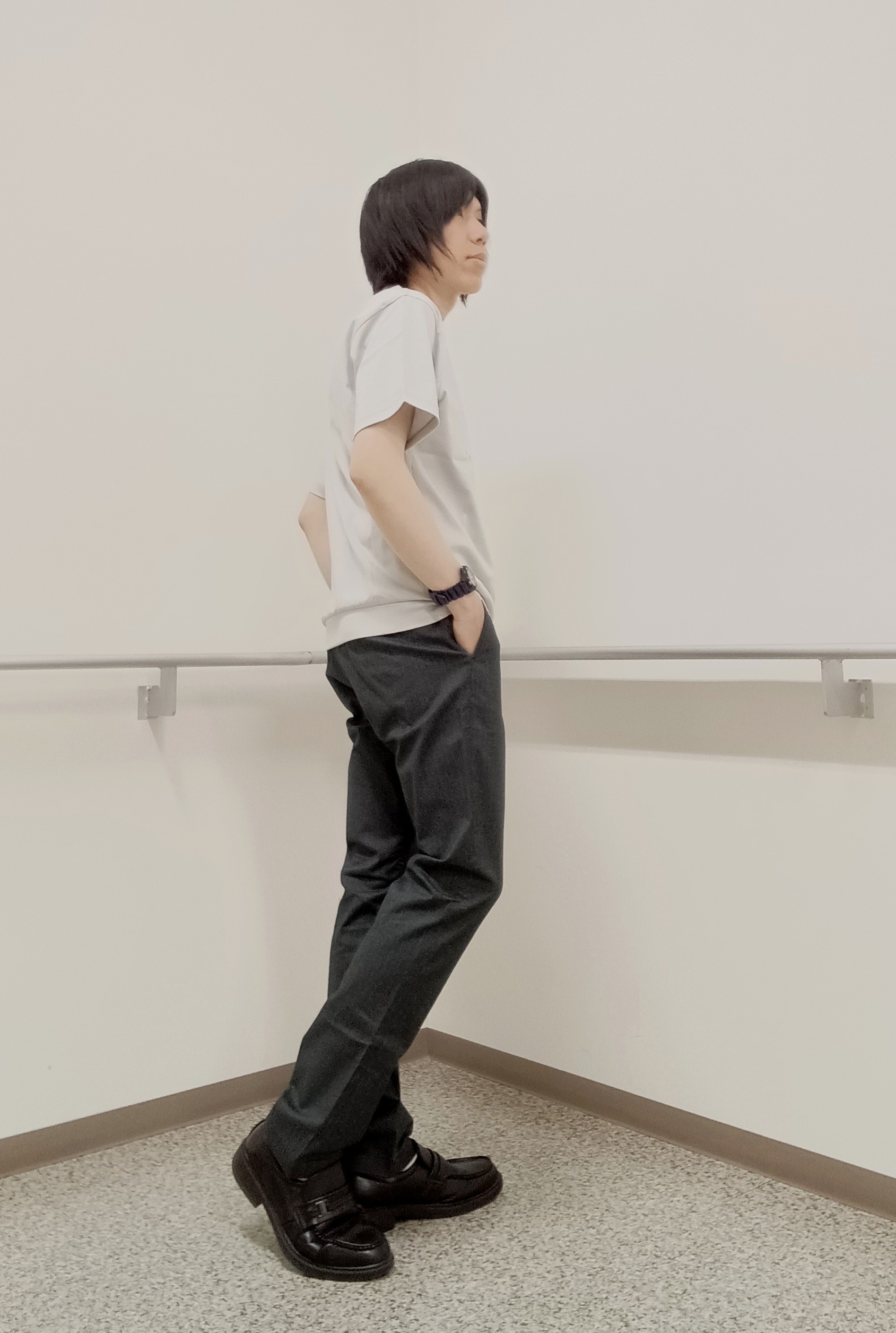 moritaさんの「TAKEO KIKUCHI｜播州織り 千鳥 半袖シャツ」を使ったコーディネート