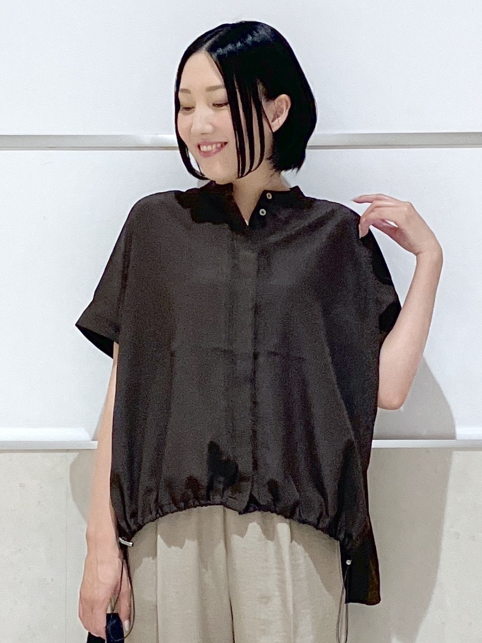 eriko さんの「Dessin｜【高通気/セットアップ可】ドロストシャツ」を使ったコーディネート
