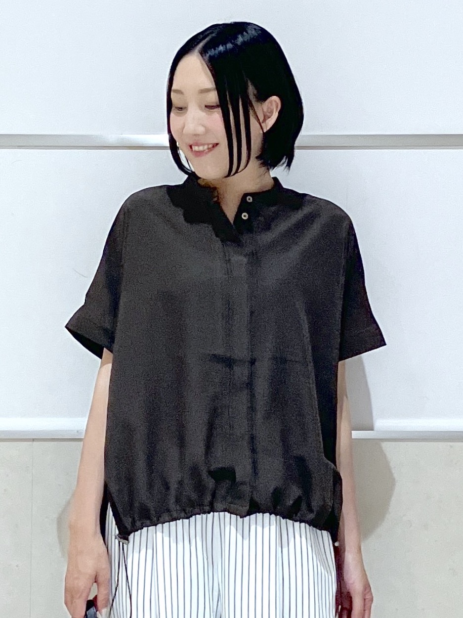 eriko さんの「Dessin｜【高通気/セットアップ可】ドロストシャツ」を使ったコーディネート