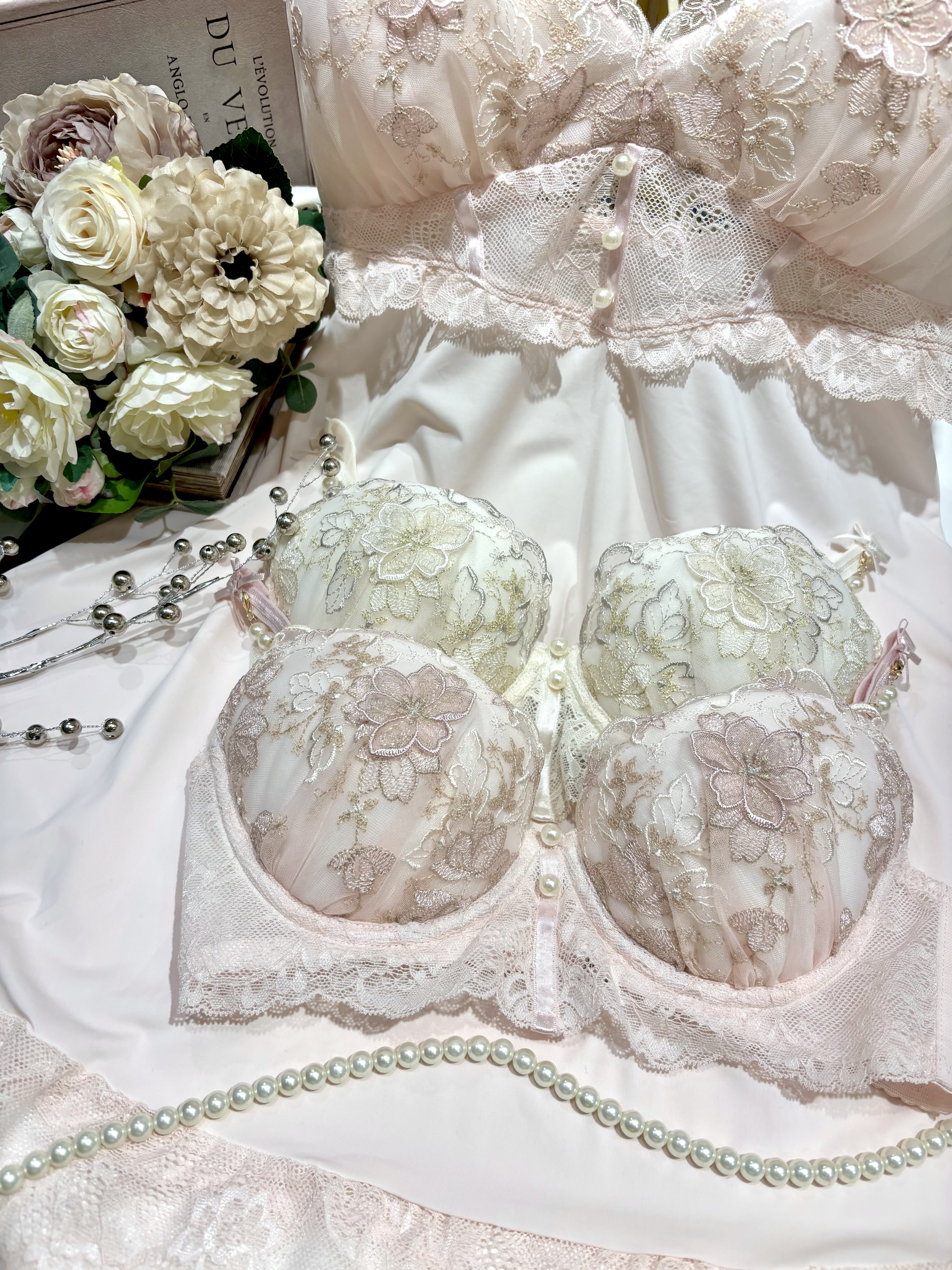 miさんの「Risa Magli｜ディアンタ ブラジャー (B-C) ＜Sweet Rich（スウィートリッチ）＞」を使ったコーディネート