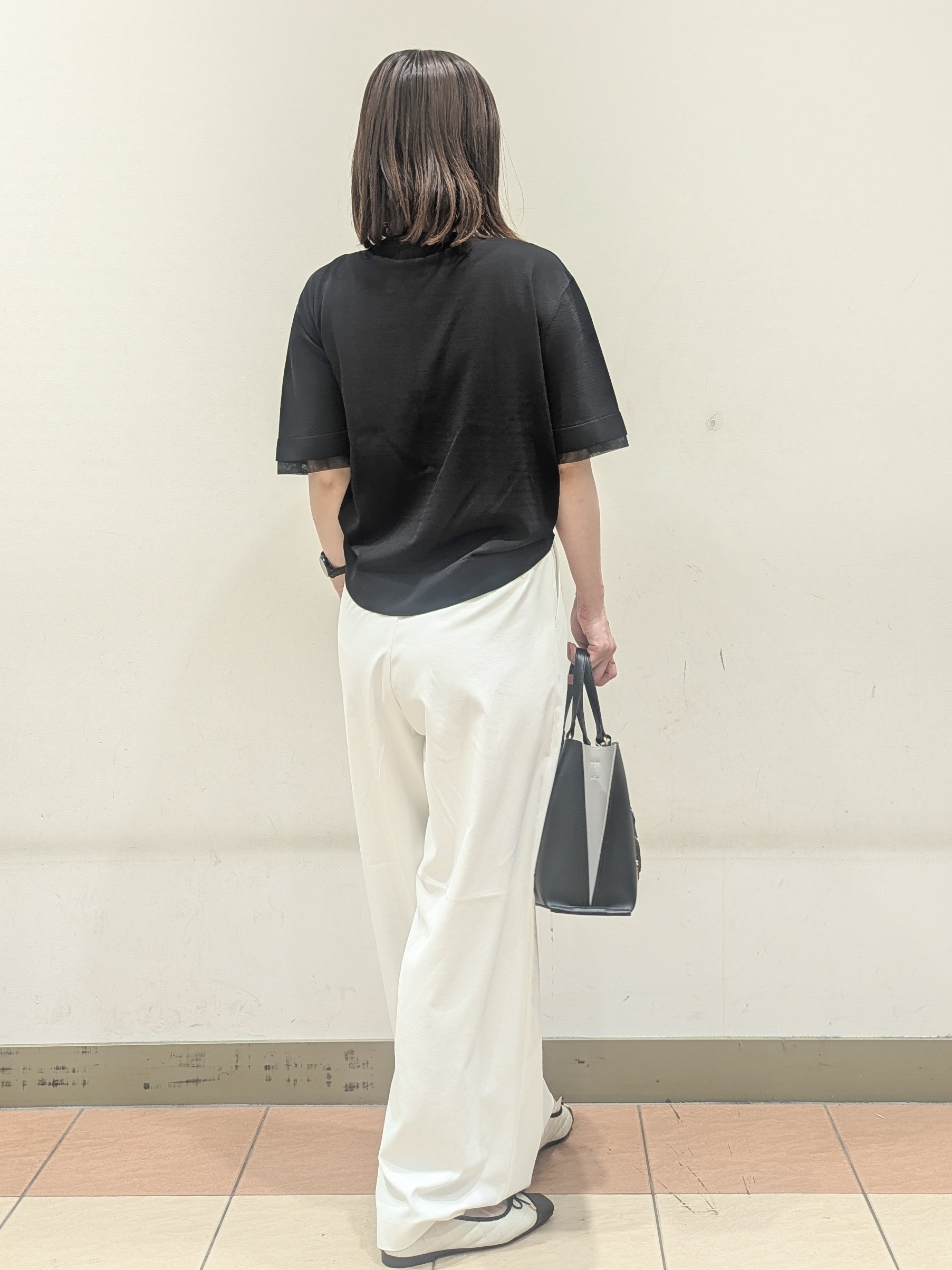 Miさんの「OPAQUE.CLIP｜メッシュテーラードジャケット【洗濯機OK】」を使ったコーディネート