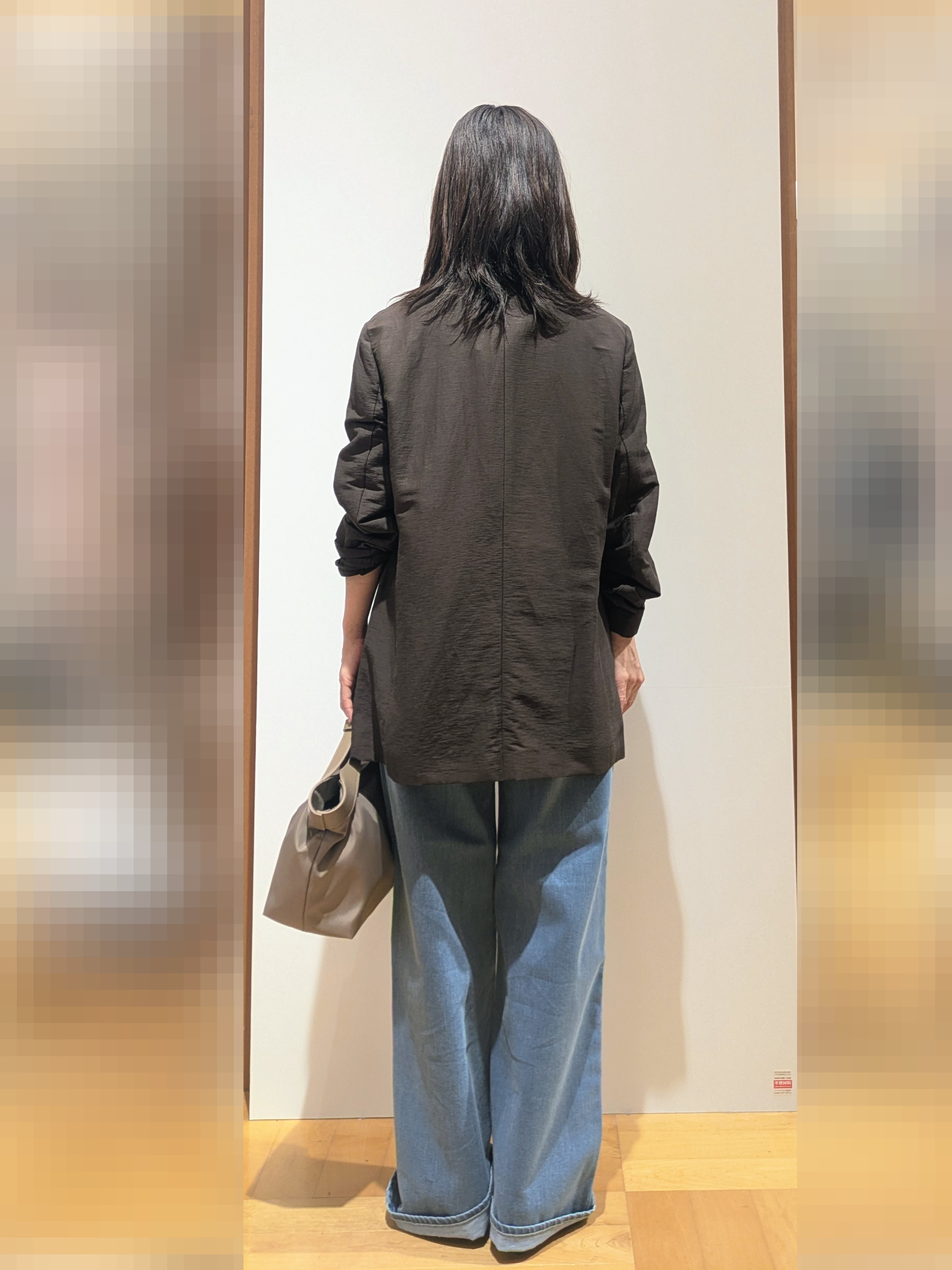 laverさんの「UNTITLED｜◆【程よいシアー感/洗える】エアリーバイオジャケット」を使ったコーディネート