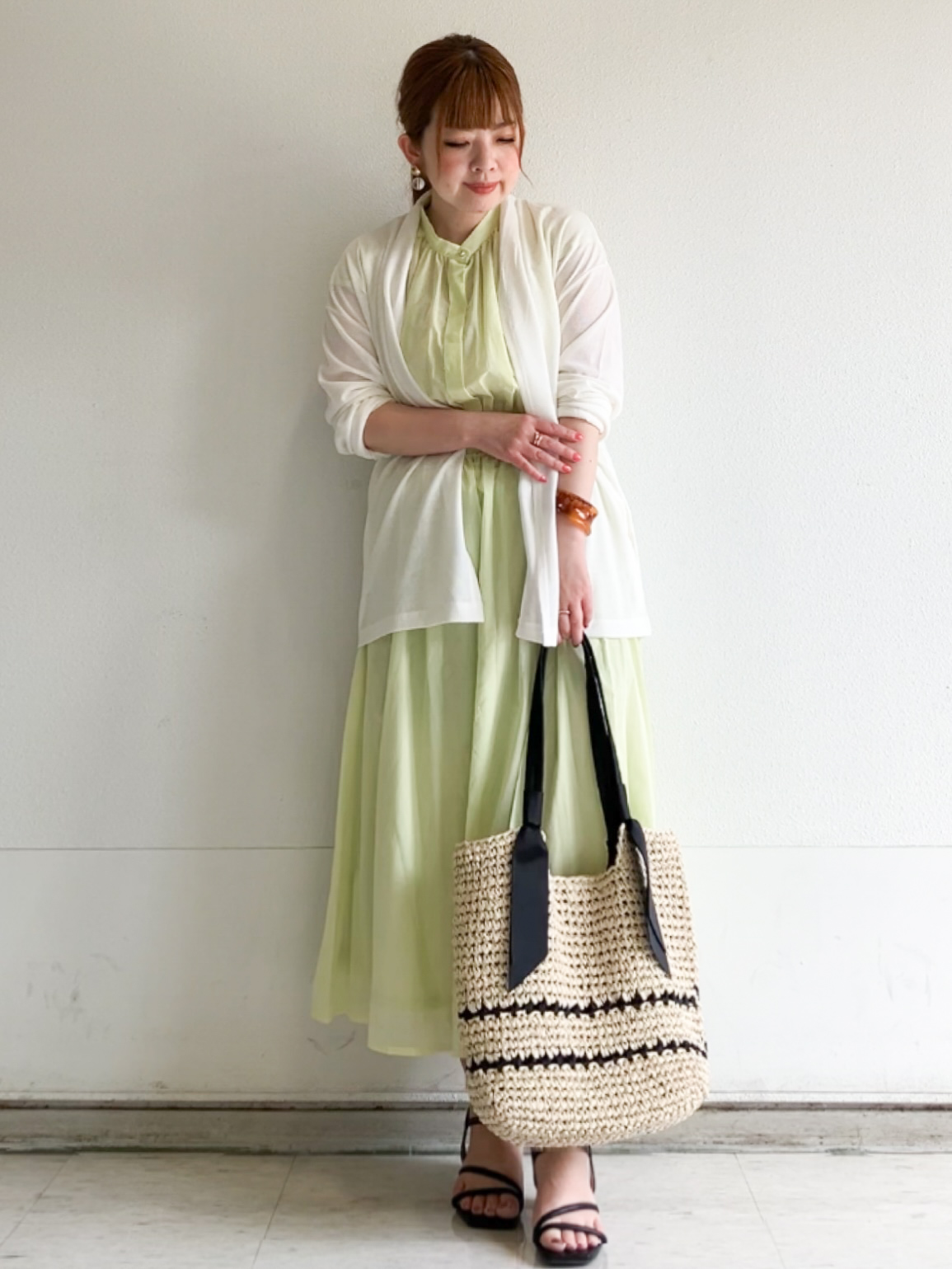 MIPPOさんの「index｜【UVケア】ひんやりカーディガン《接触冷感／洗濯機OK》」を使ったコーディネート