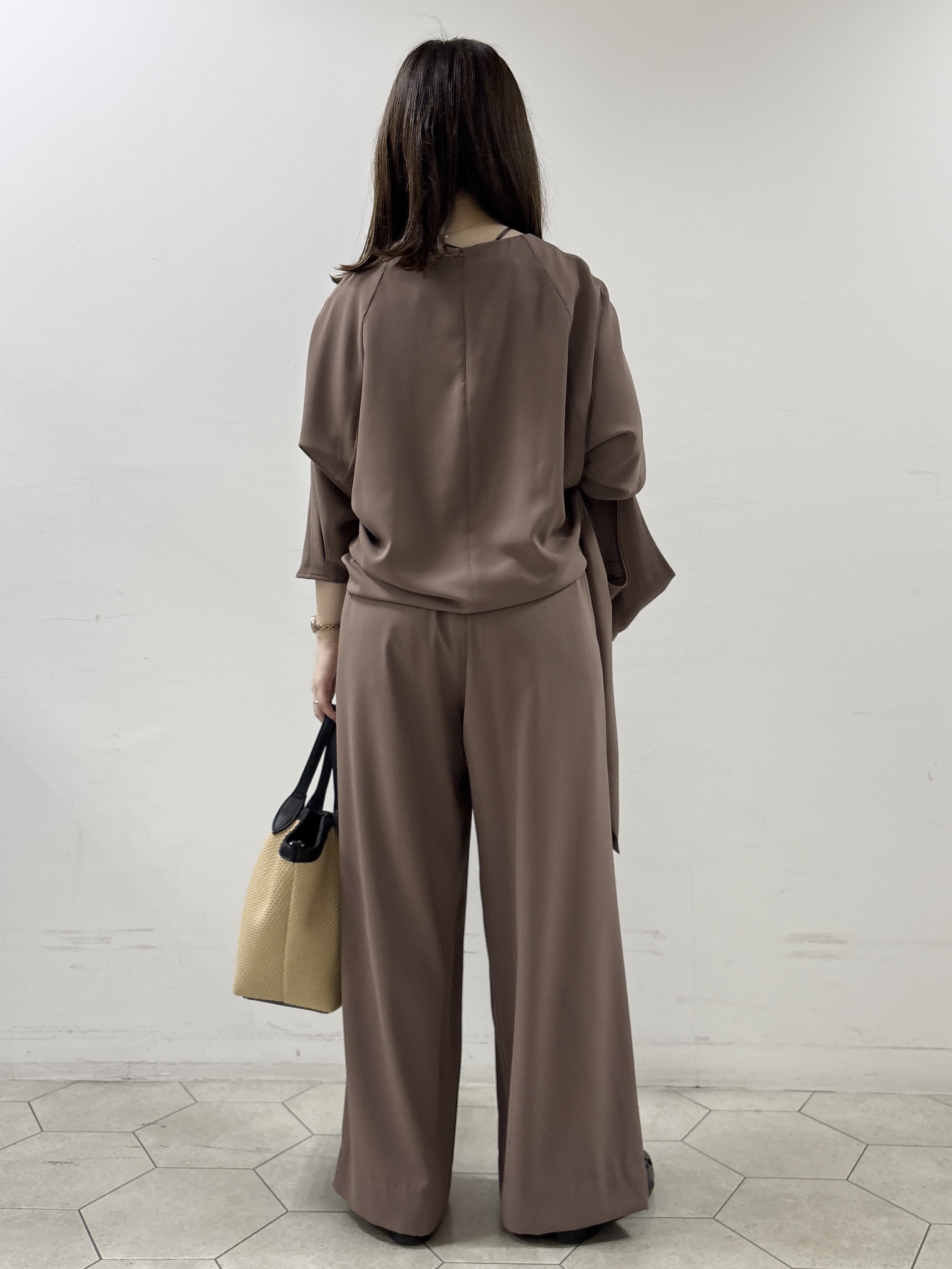 kahoさんの「INDIVI｜【接触冷感／透湿／着る日傘】颯爽ジレジャケット」を使ったコーディネート