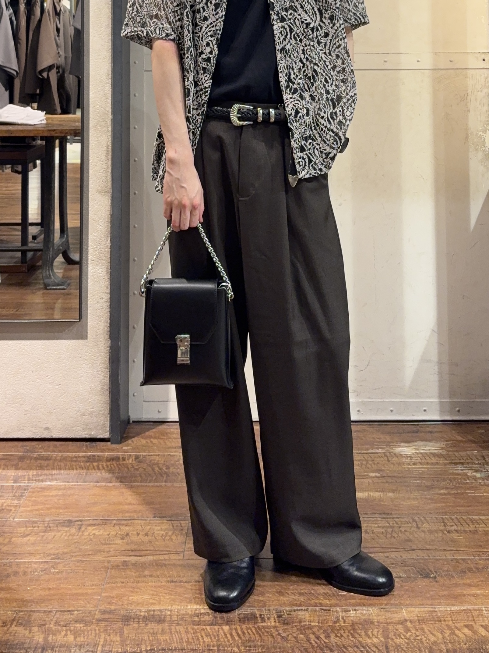 Nさんの「tk.TAKEO KIKUCHI｜リネン調バレルパンツ」を使ったコーディネート