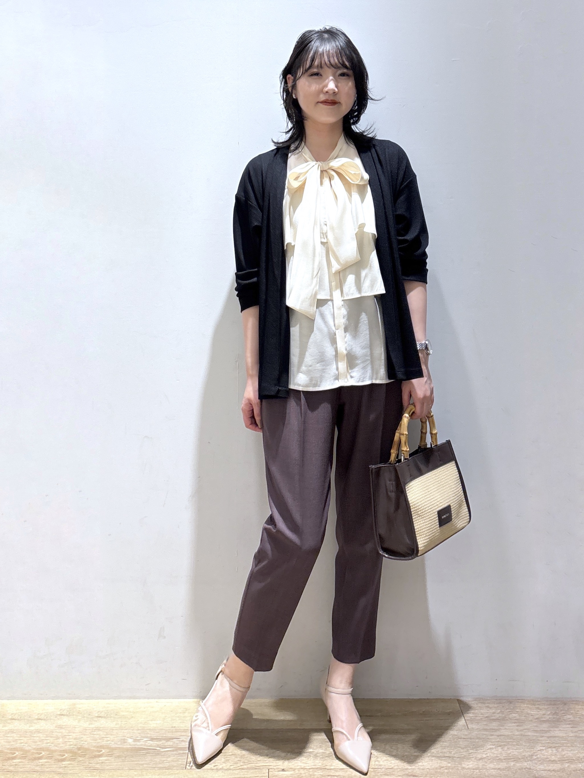 mizukiさんの「index｜【UVケア】ひんやりカーディガン《接触冷感／洗濯機OK》」を使ったコーディネート