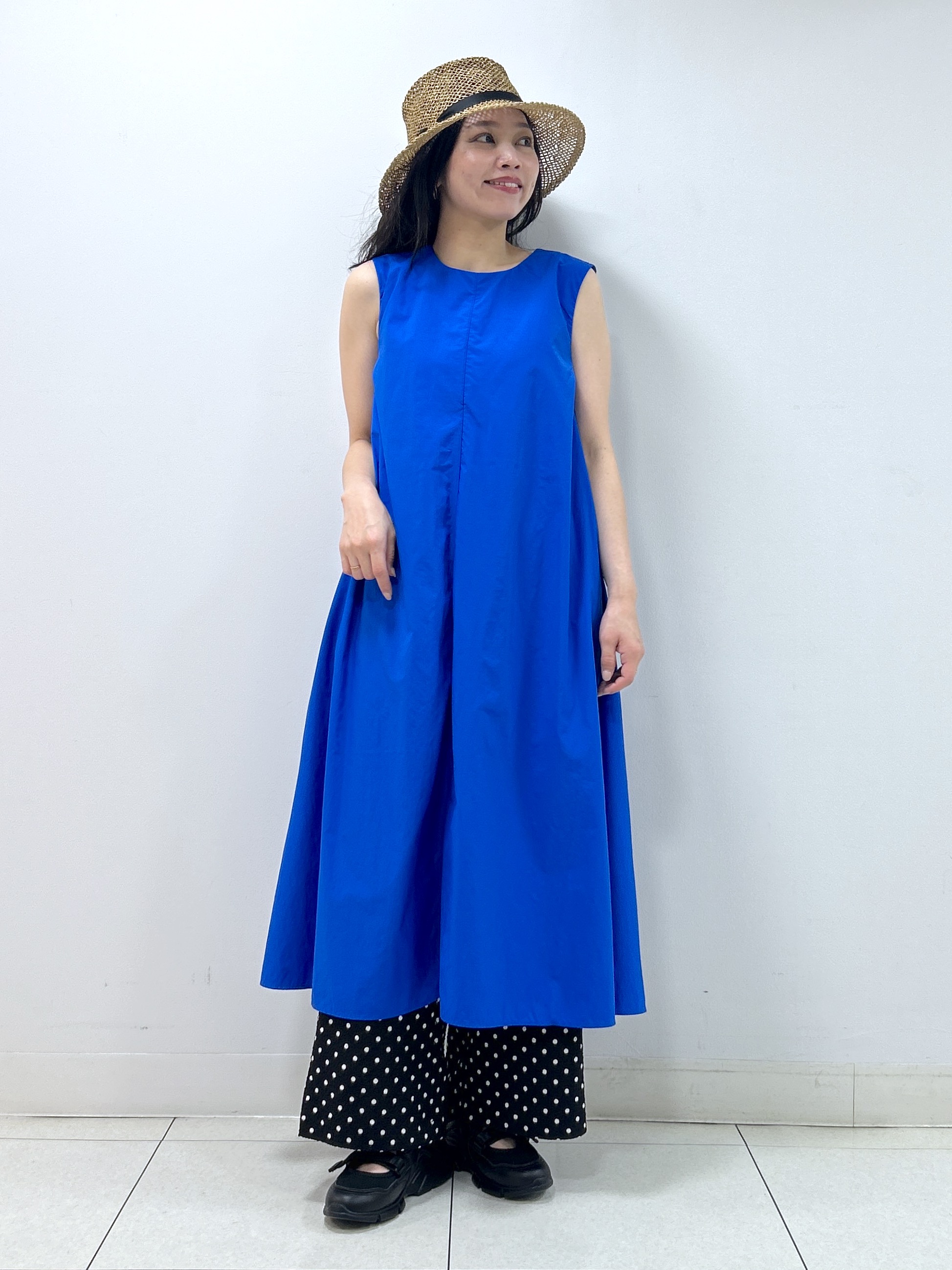 Kaiさんの「Dessin｜【撥水】Aラインナイロンワンピース」を使ったコーディネート